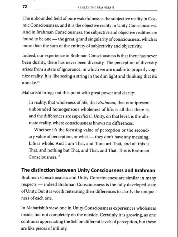 Realizing Brahman (As Taught by Maharishi Mahesh Yogi)