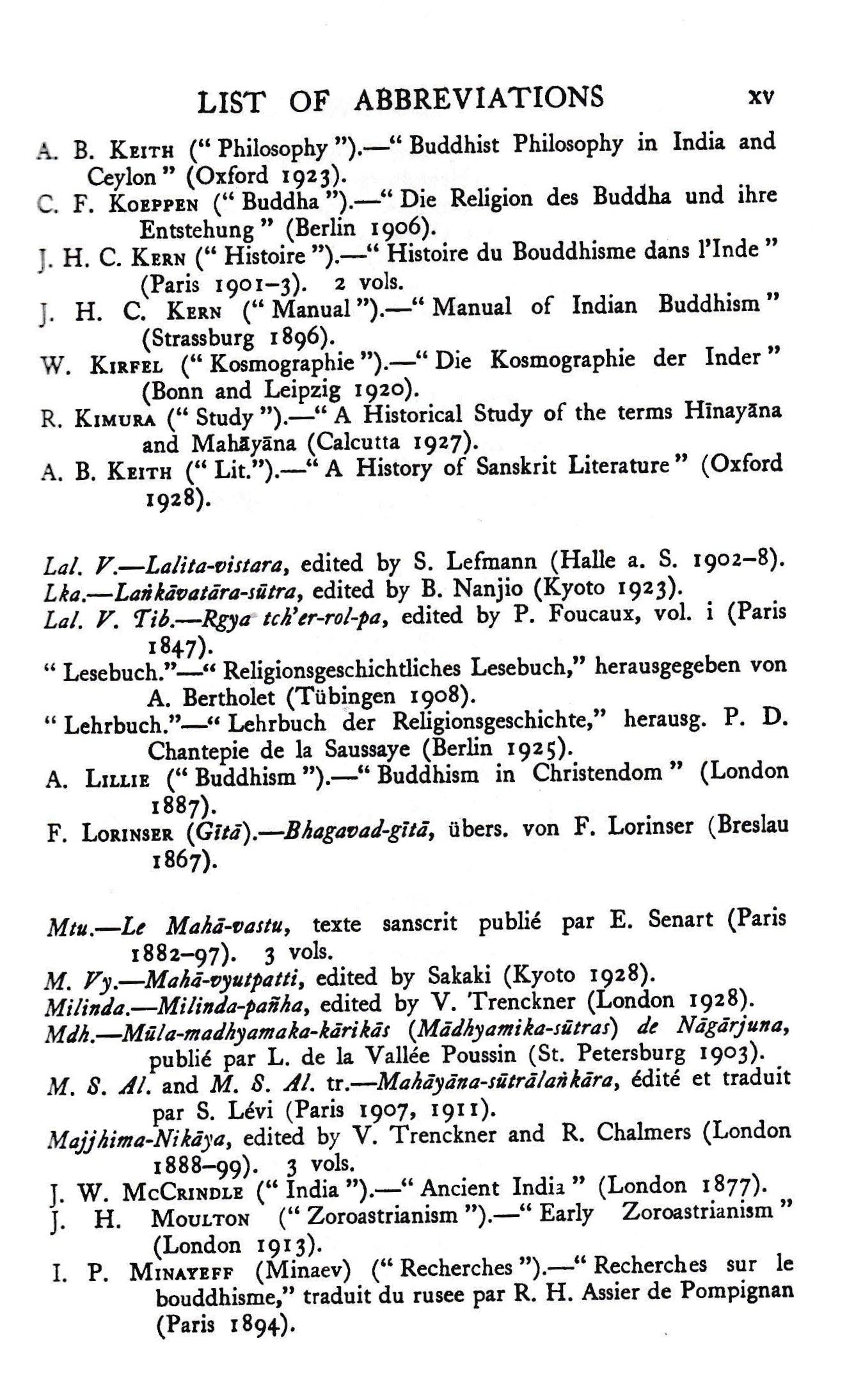 The Bodhisattva Doctrine in Buddhist Sanskrit Literature