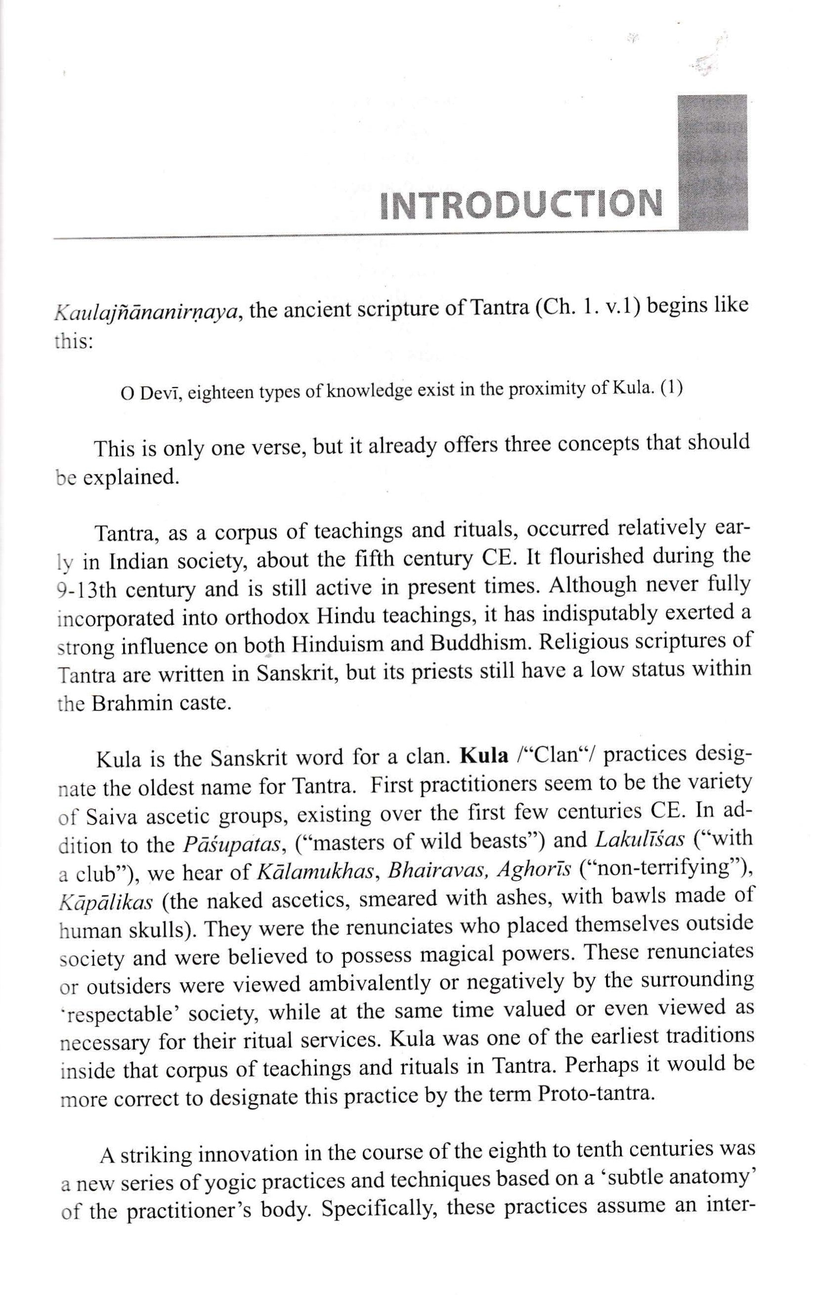 THE SECRET LORE OF YOGINIS