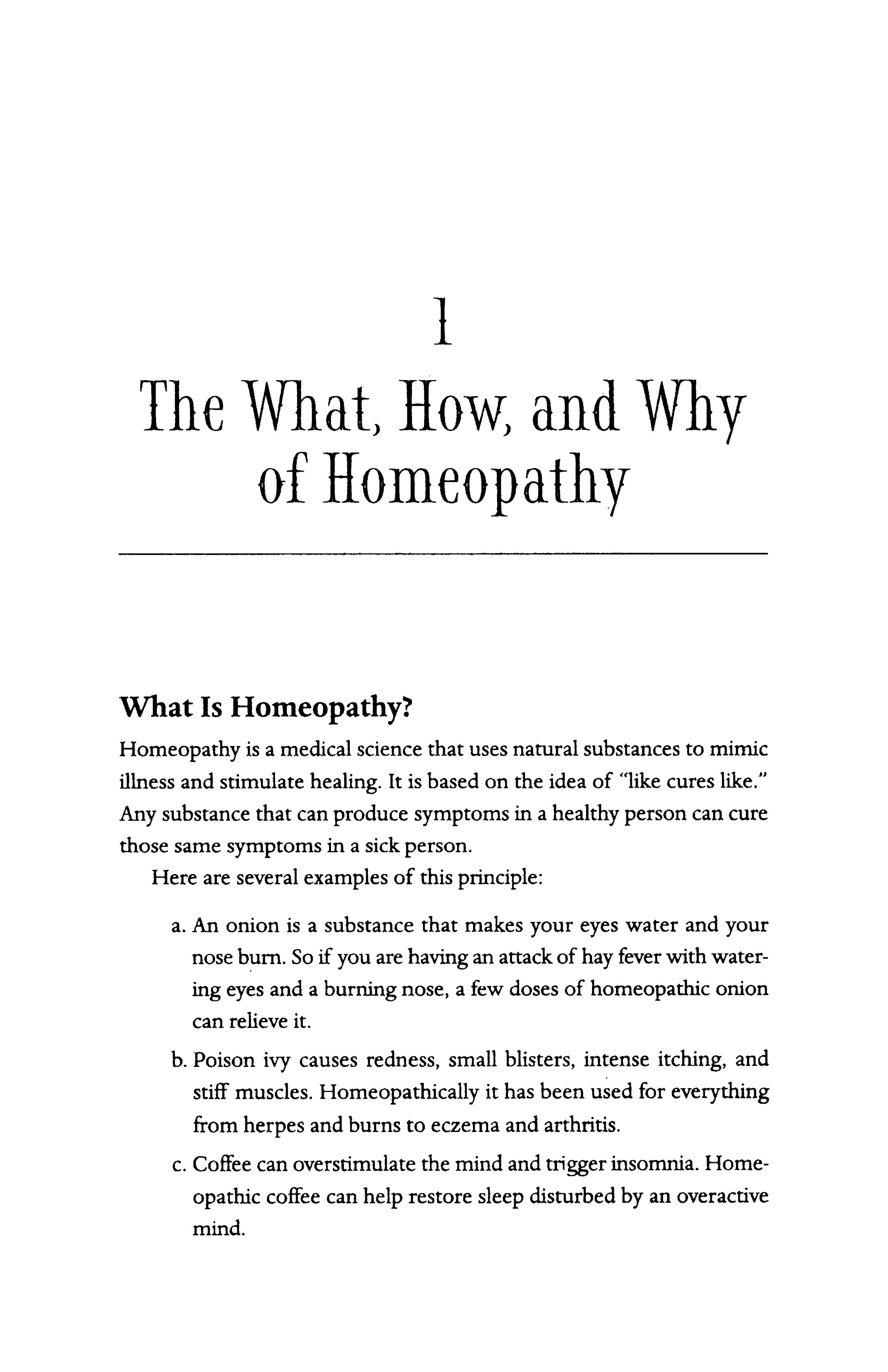 A Complete Guide to Homeopathy
