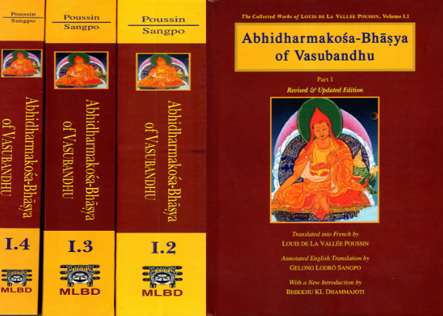 Abhidharmakosa-Bhasya of Vasubandhu (4 Vols.)
