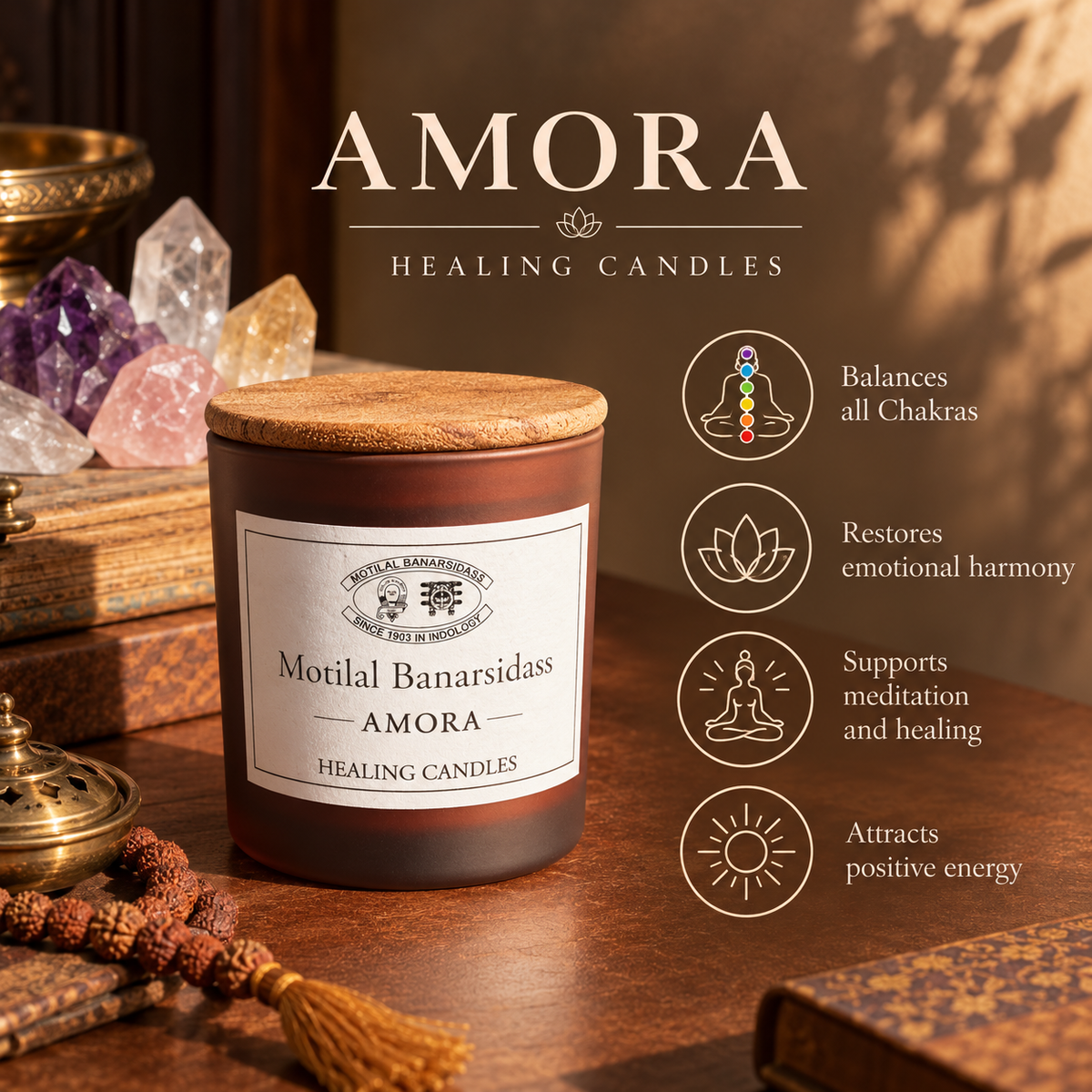Amora Healing Candle