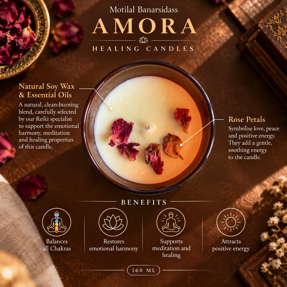 Amora Healing Candle