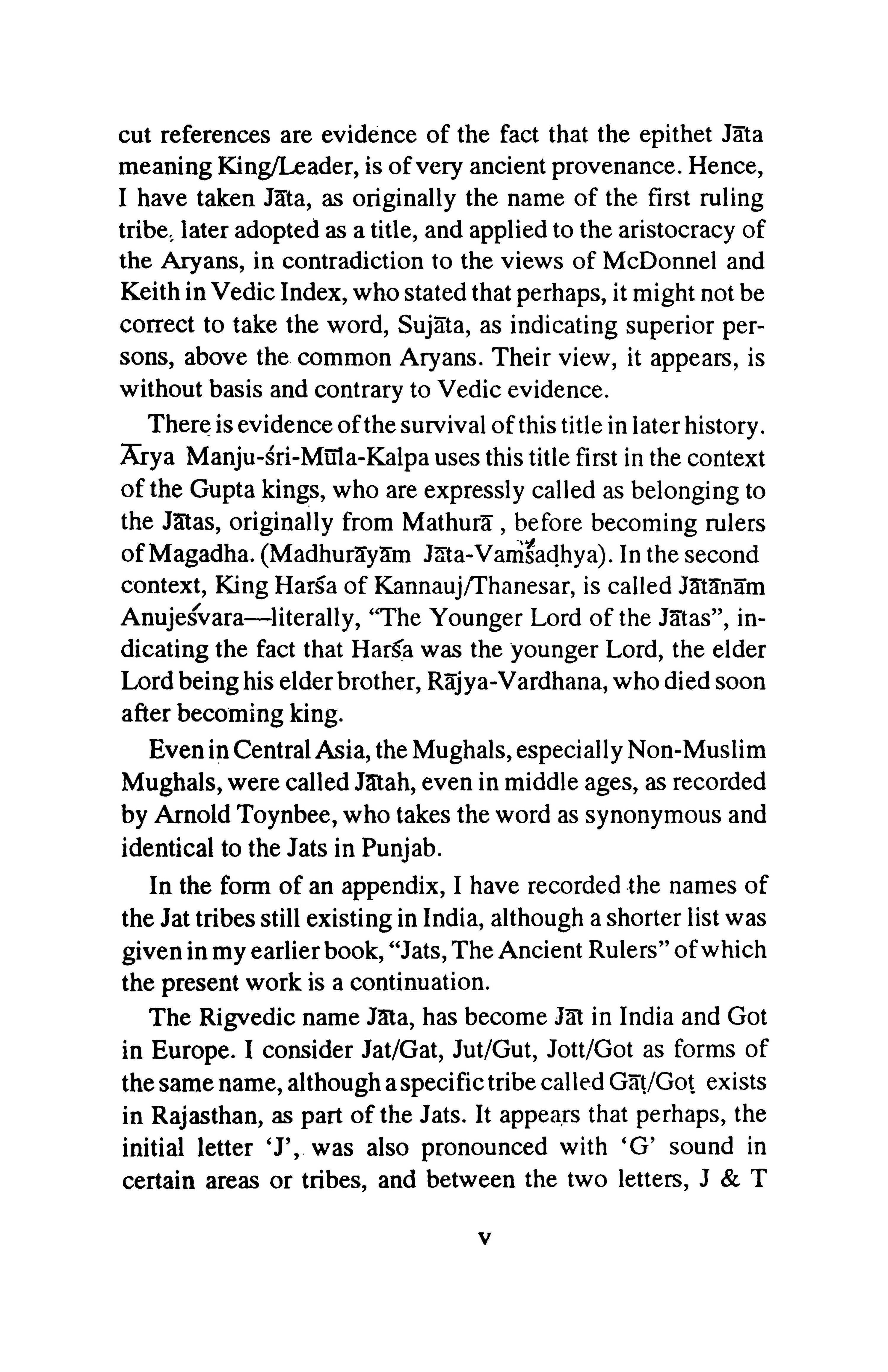 Aryan Tribes and The Rigveda
