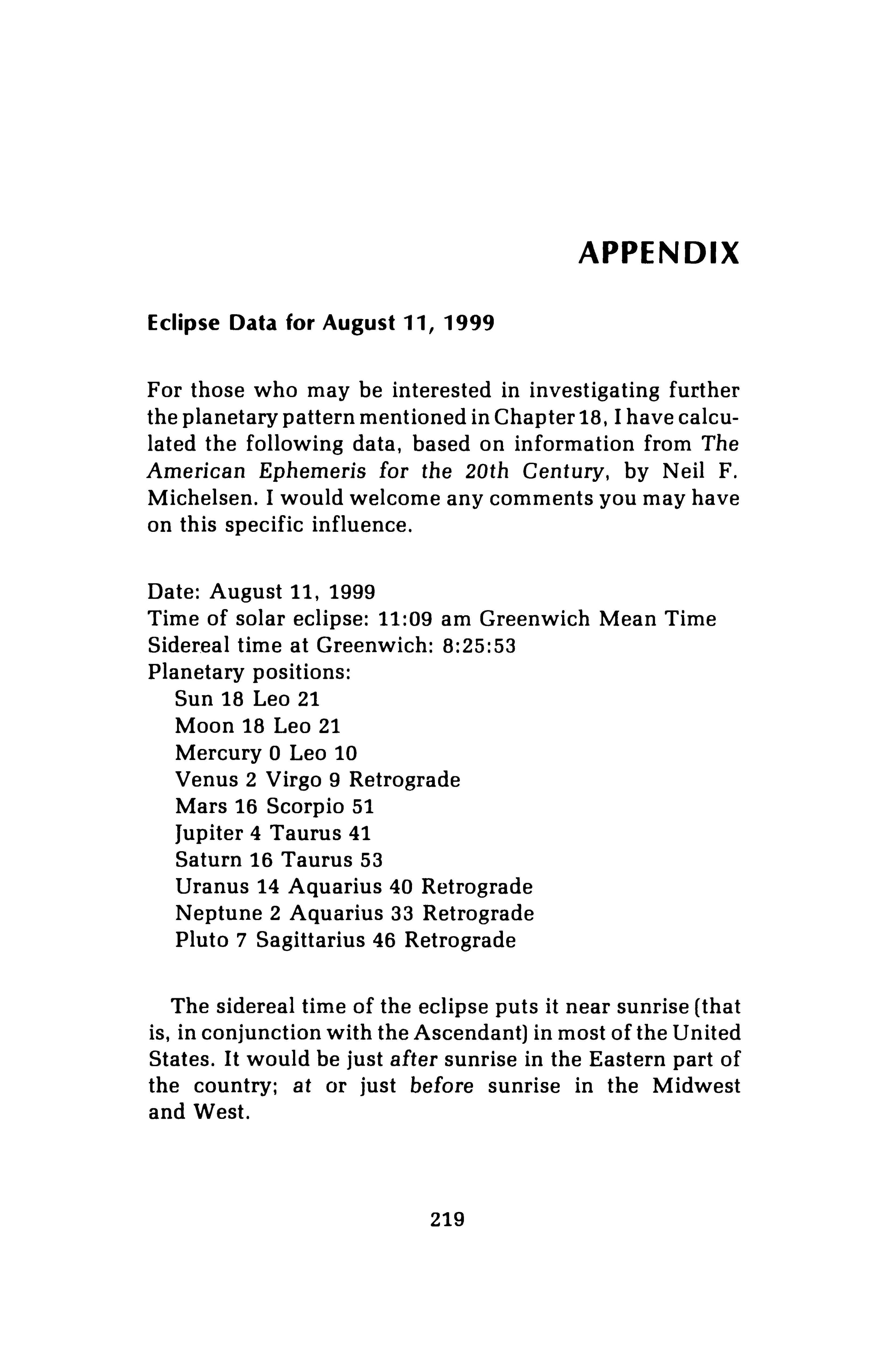 Astrology