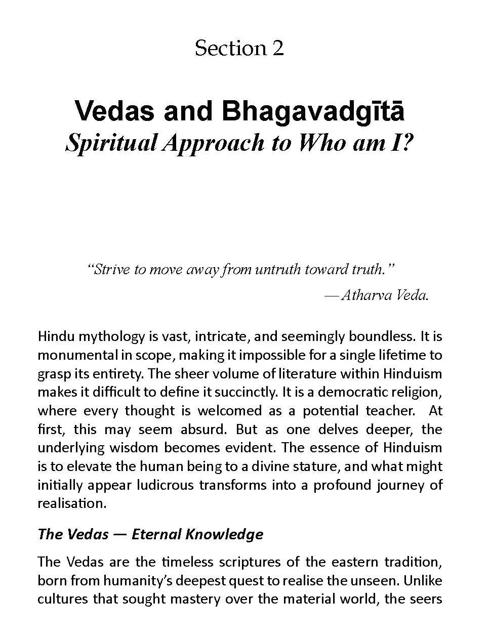 The Bhagavadgita: in the lens of neuroscience