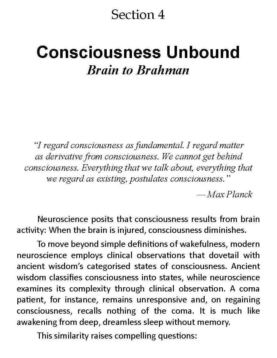 The Bhagavadgita: in the lens of neuroscience