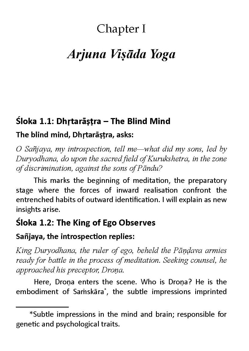 The Bhagavadgita: in the lens of neuroscience