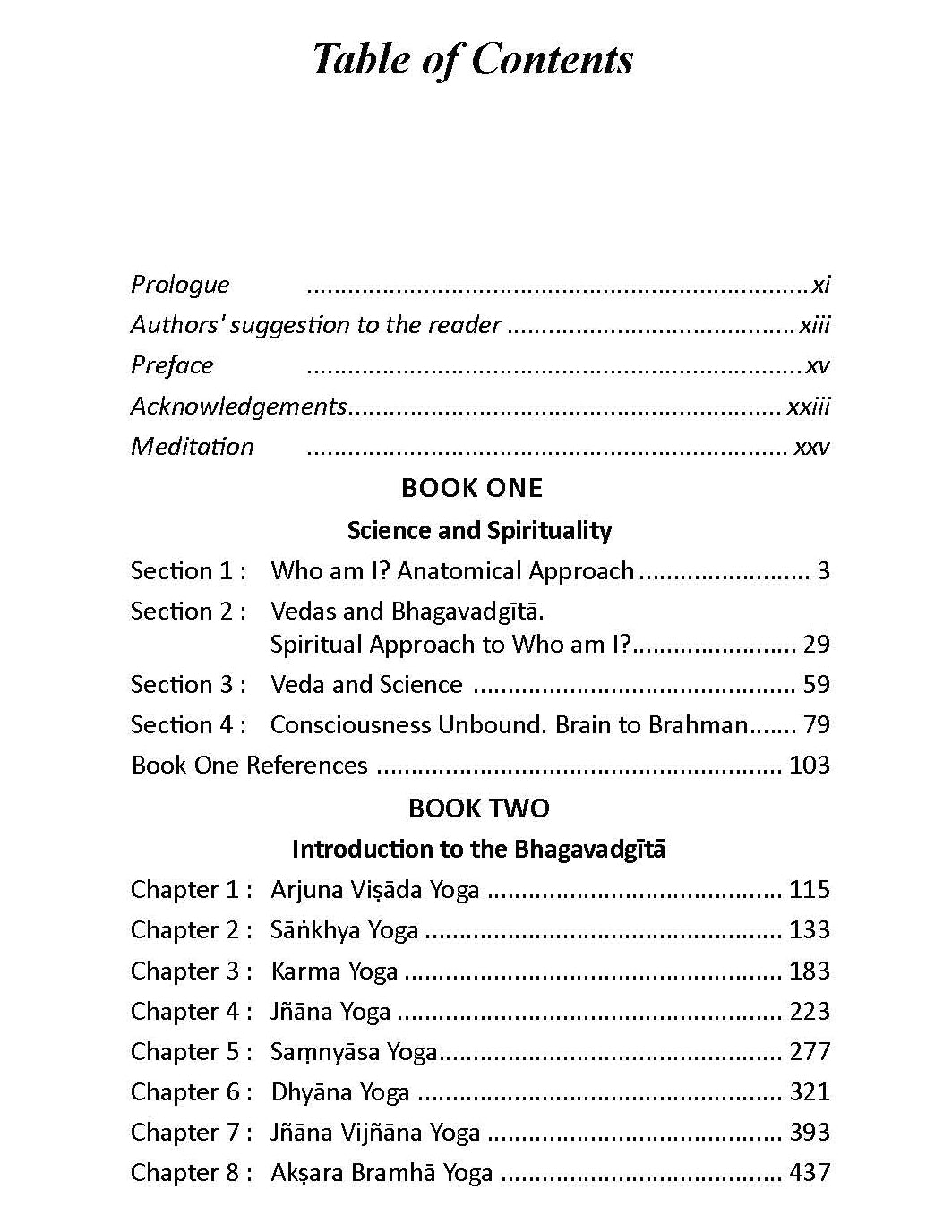 The Bhagavadgita: in the lens of neuroscience