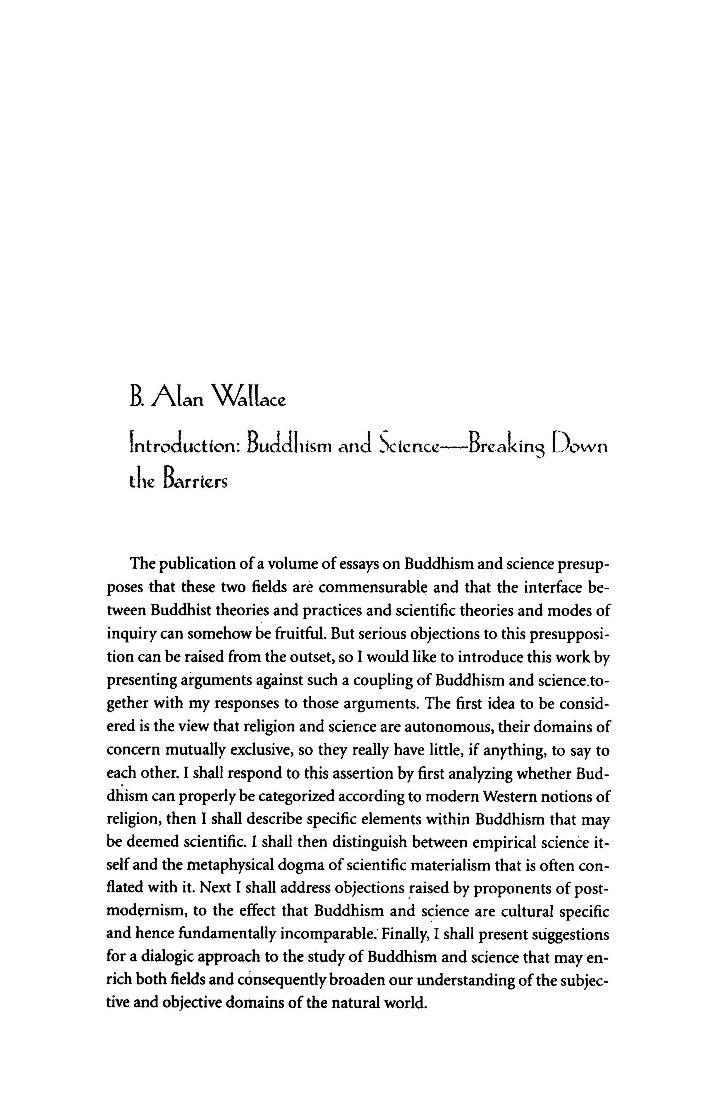Buddhism and Science