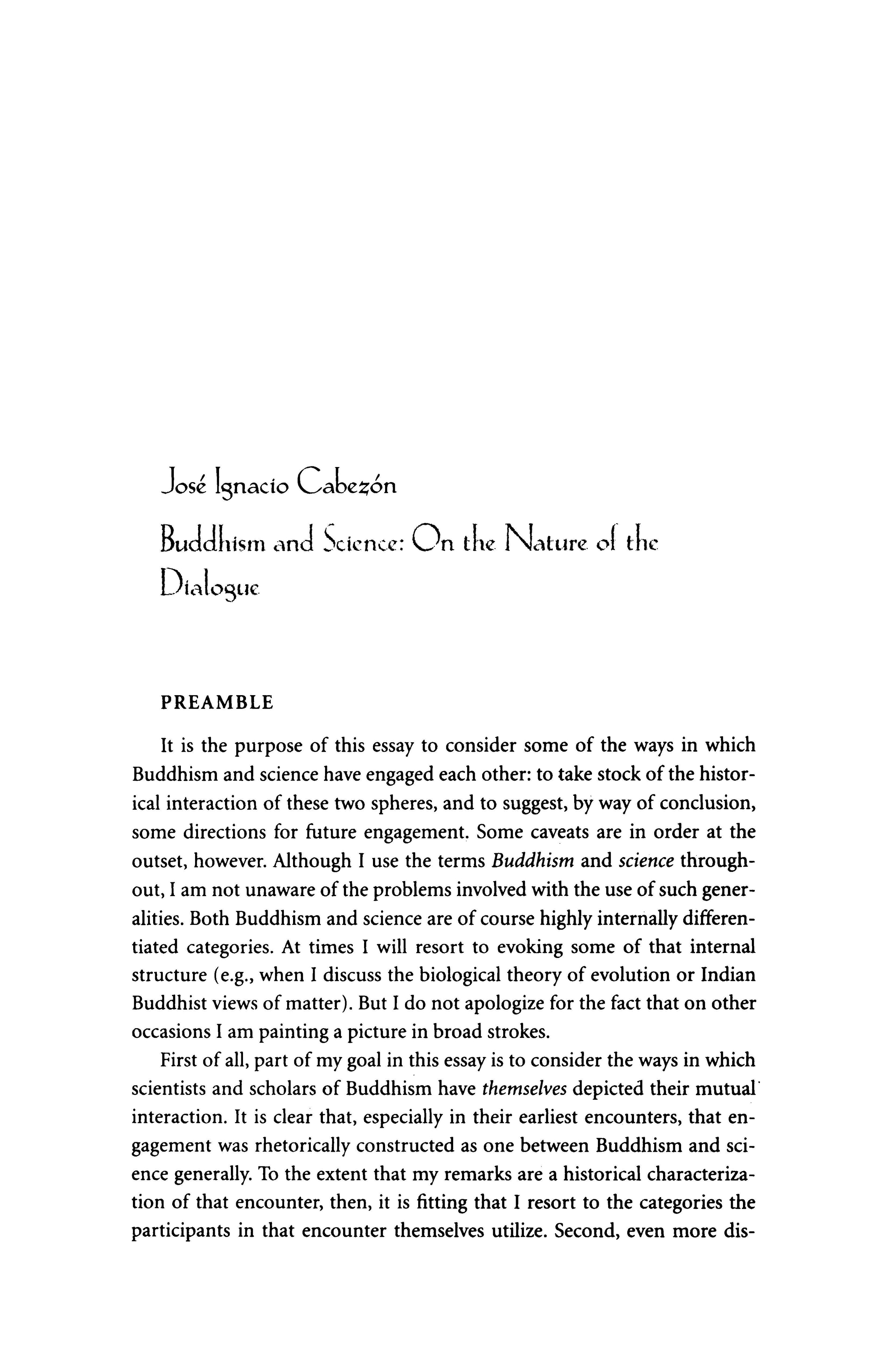 Buddhism and Science