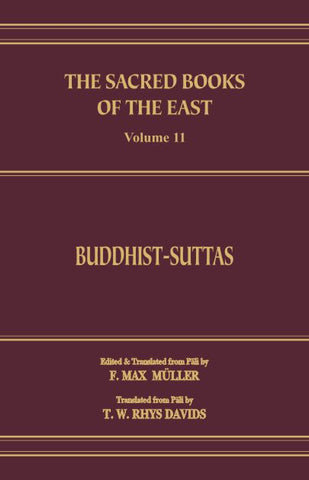 Buddhist Suttas (SBE Vol. 11)