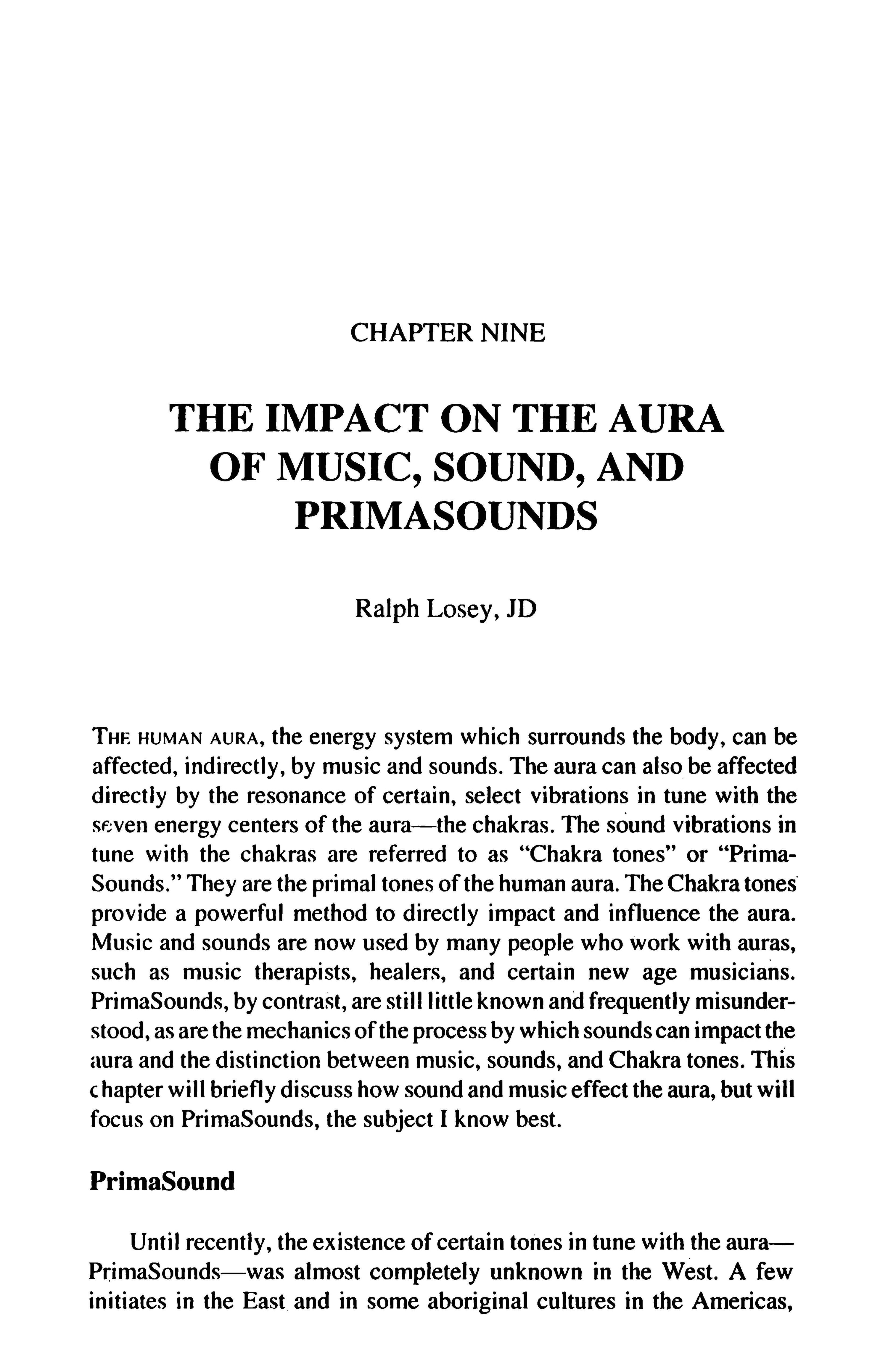 Capturing the Aura