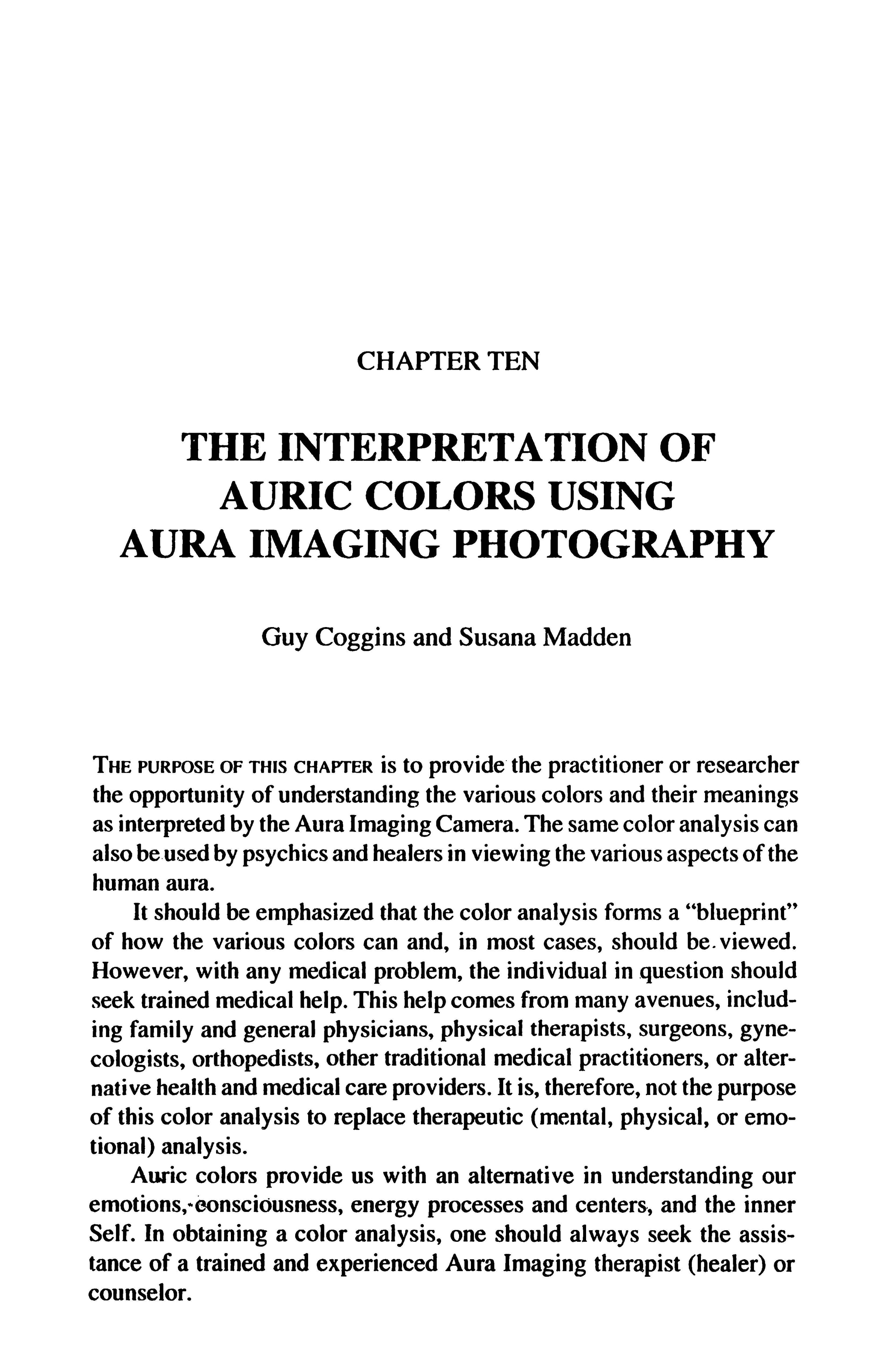Capturing the Aura