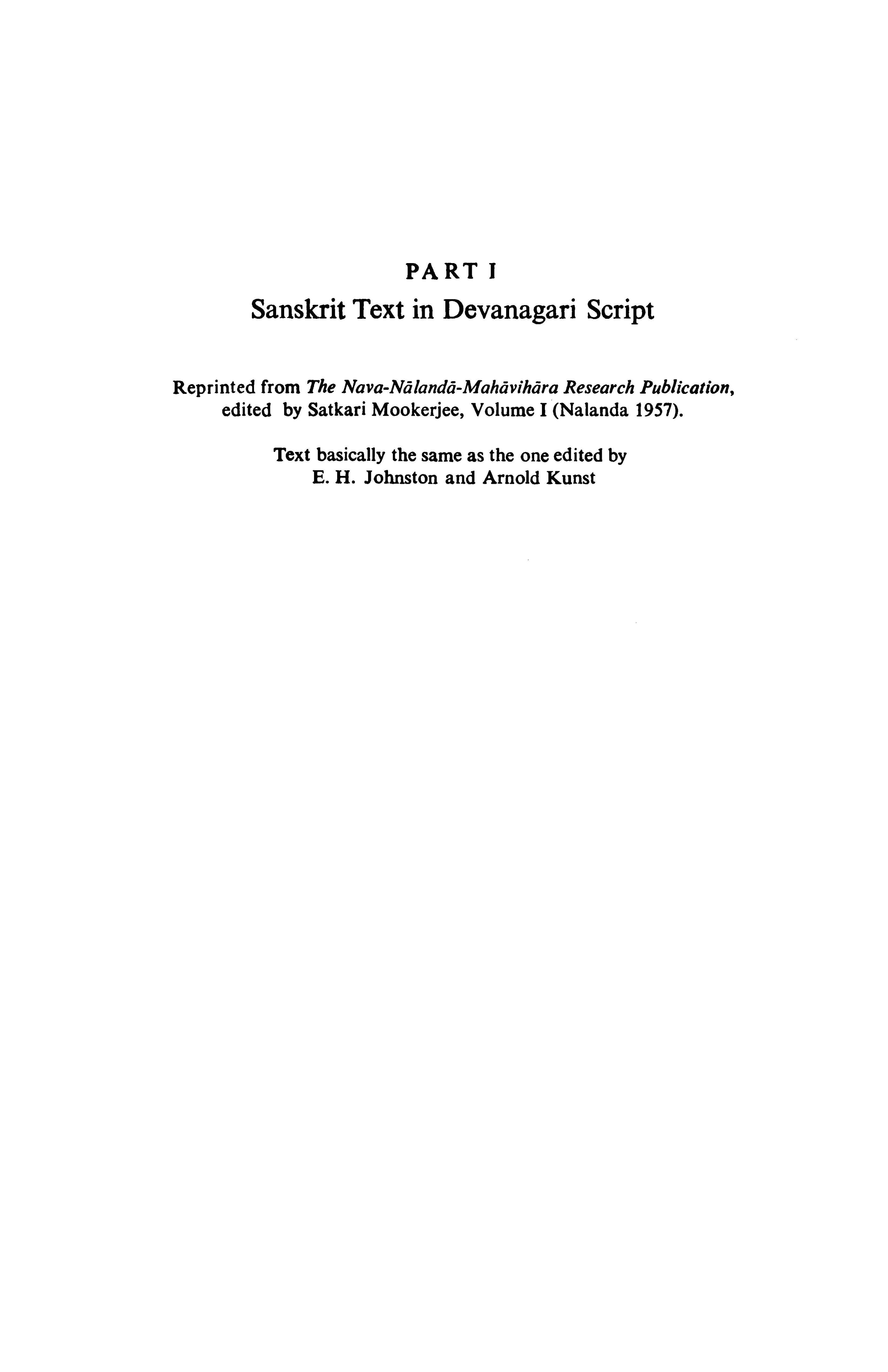 The Dialectical Method Of Nagarjuna Vigrahavyavartani