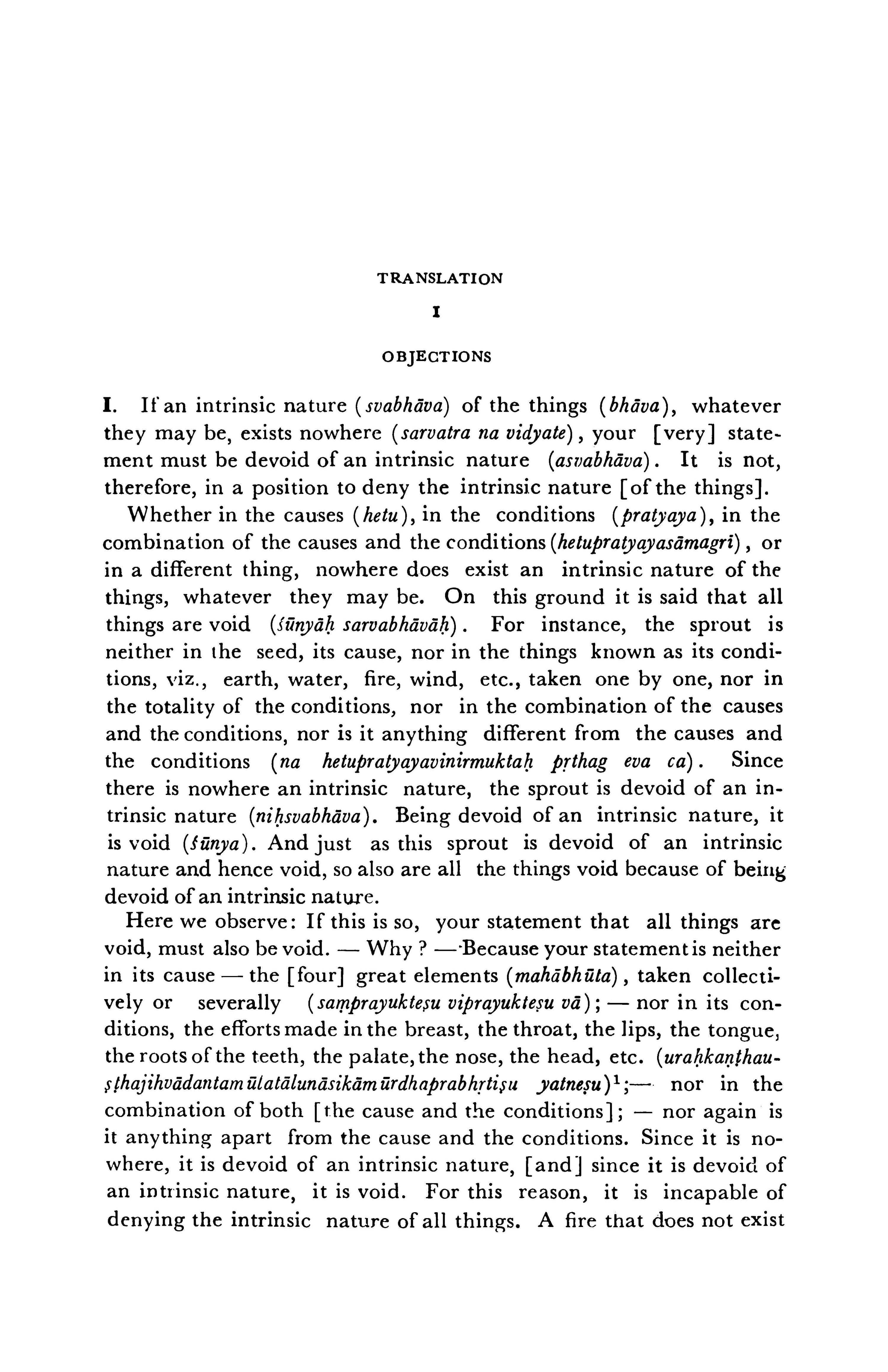 The Dialectical Method Of Nagarjuna Vigrahavyavartani