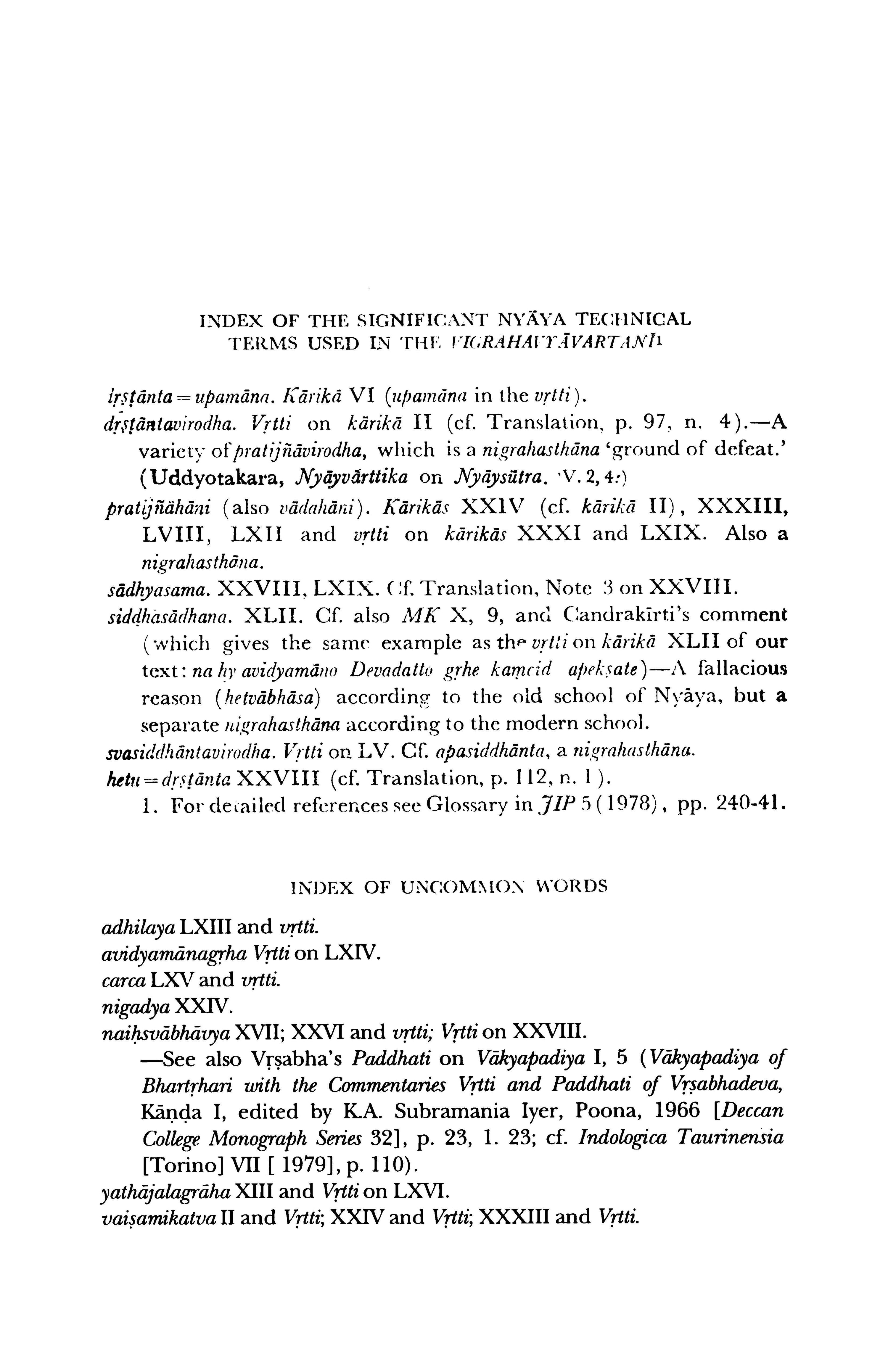 The Dialectical Method Of Nagarjuna Vigrahavyavartani