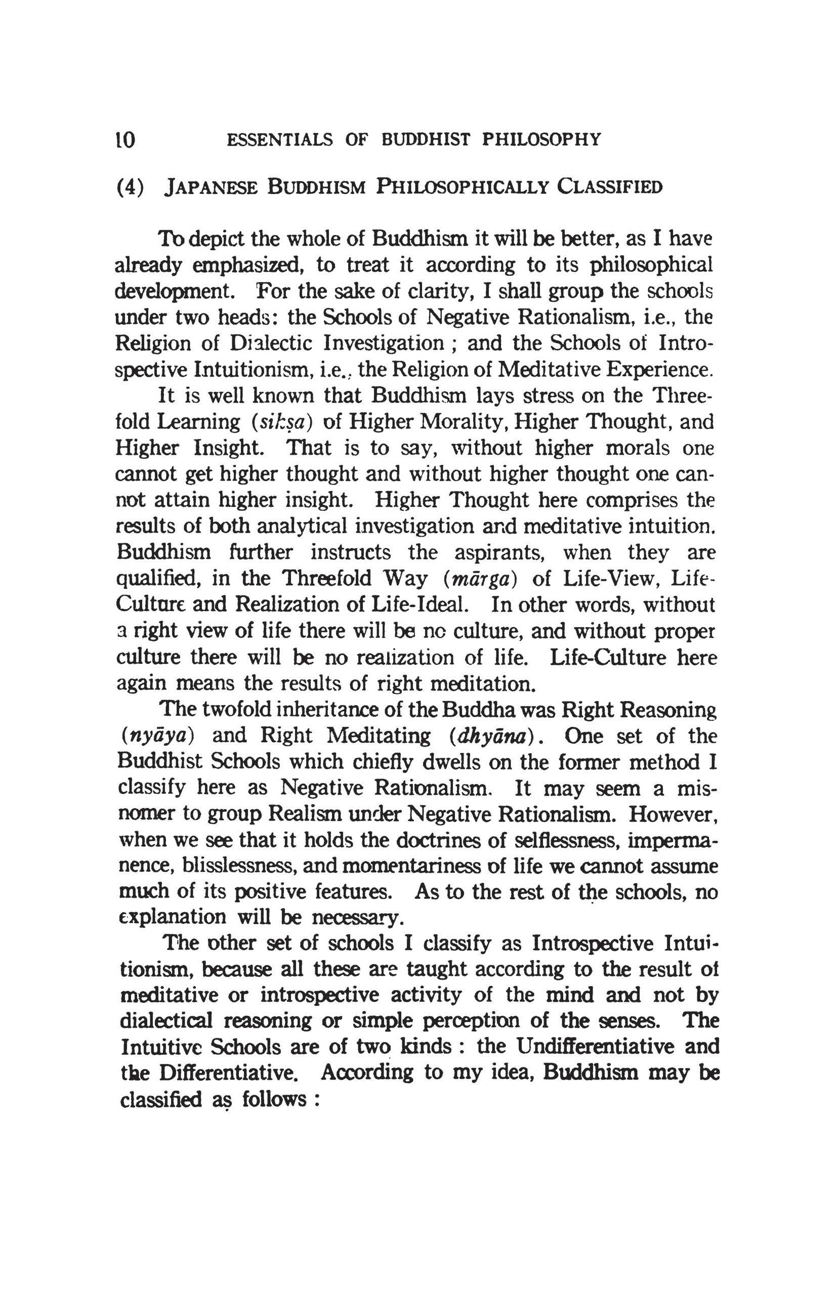 The Essentials of Buddhist Philosophy