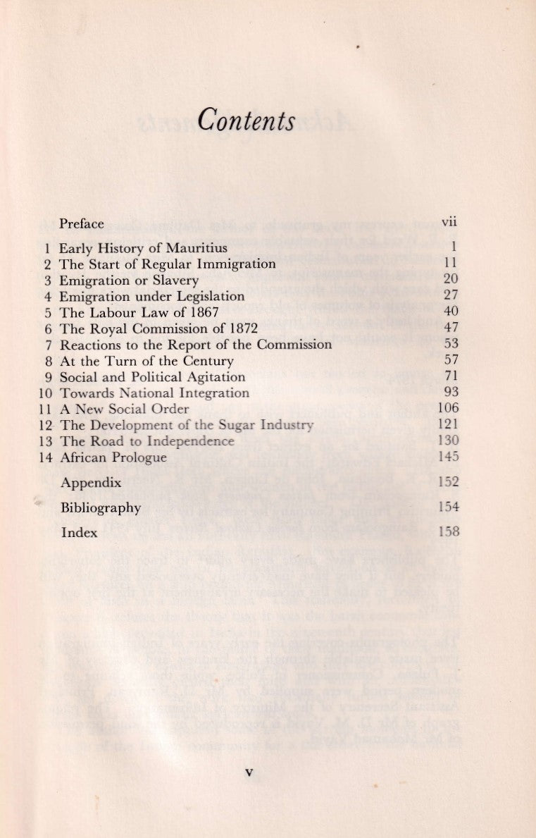 History of Indians in Mauritius (1977 Edition)
