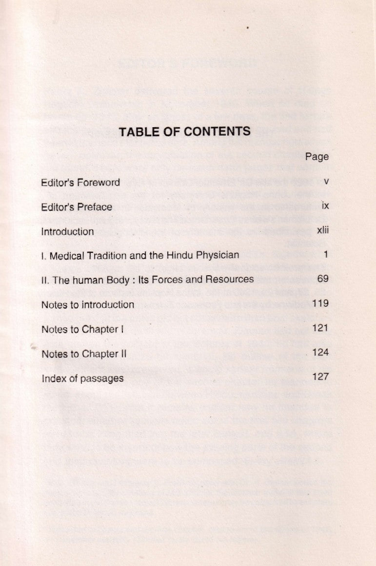 The Science of Hindu Medicine (2000 Edition)