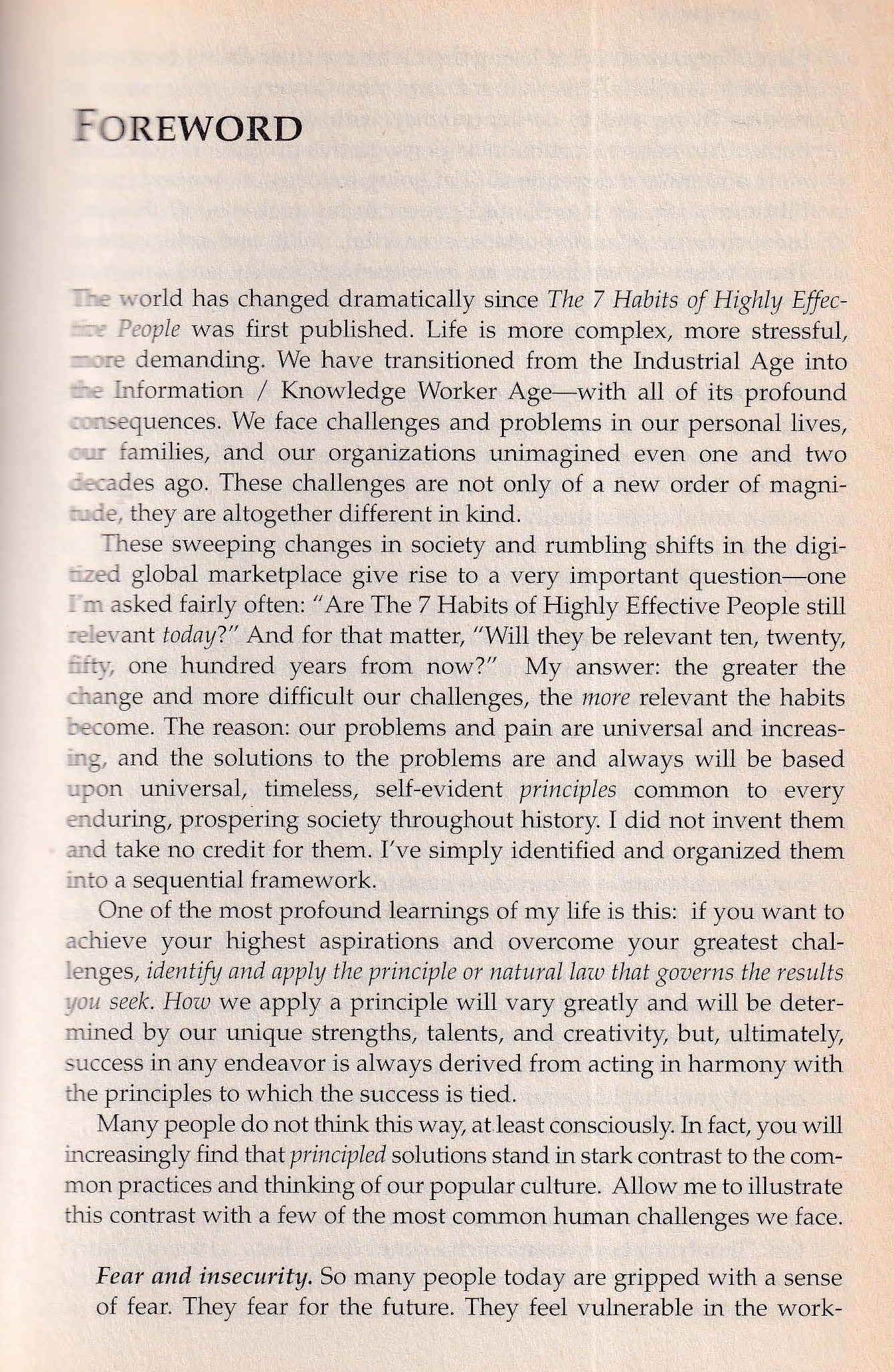 The 7 Habits of Highly Effective People