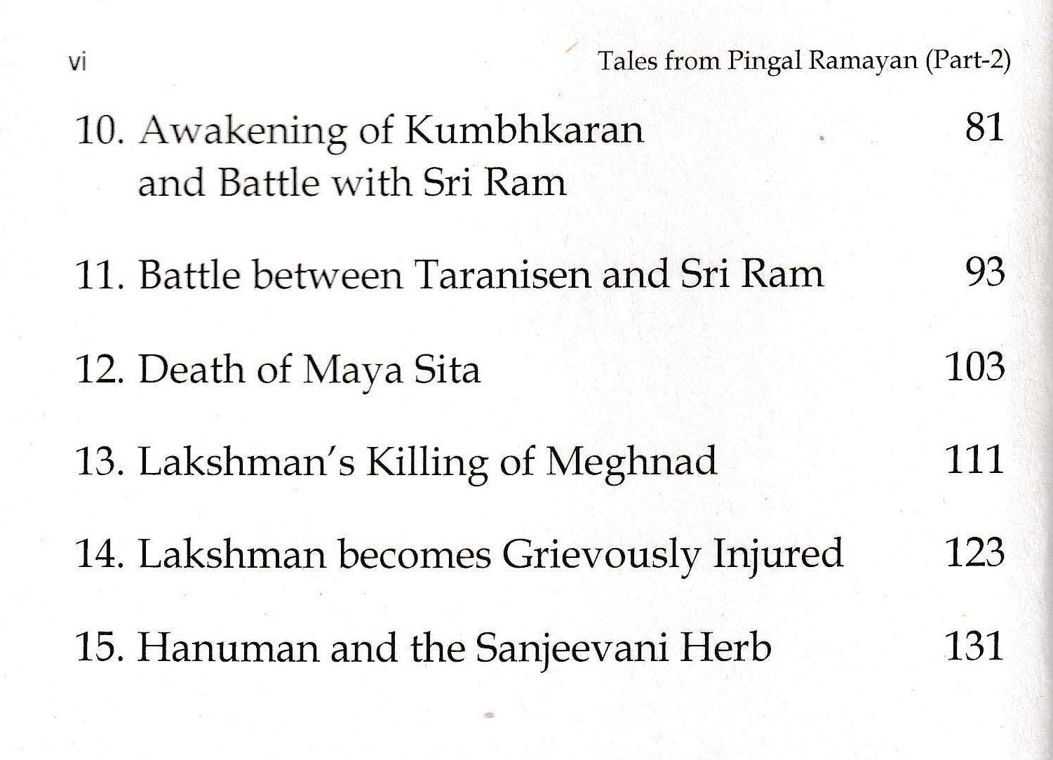 Tales From Pingal Ramayan Part - 2