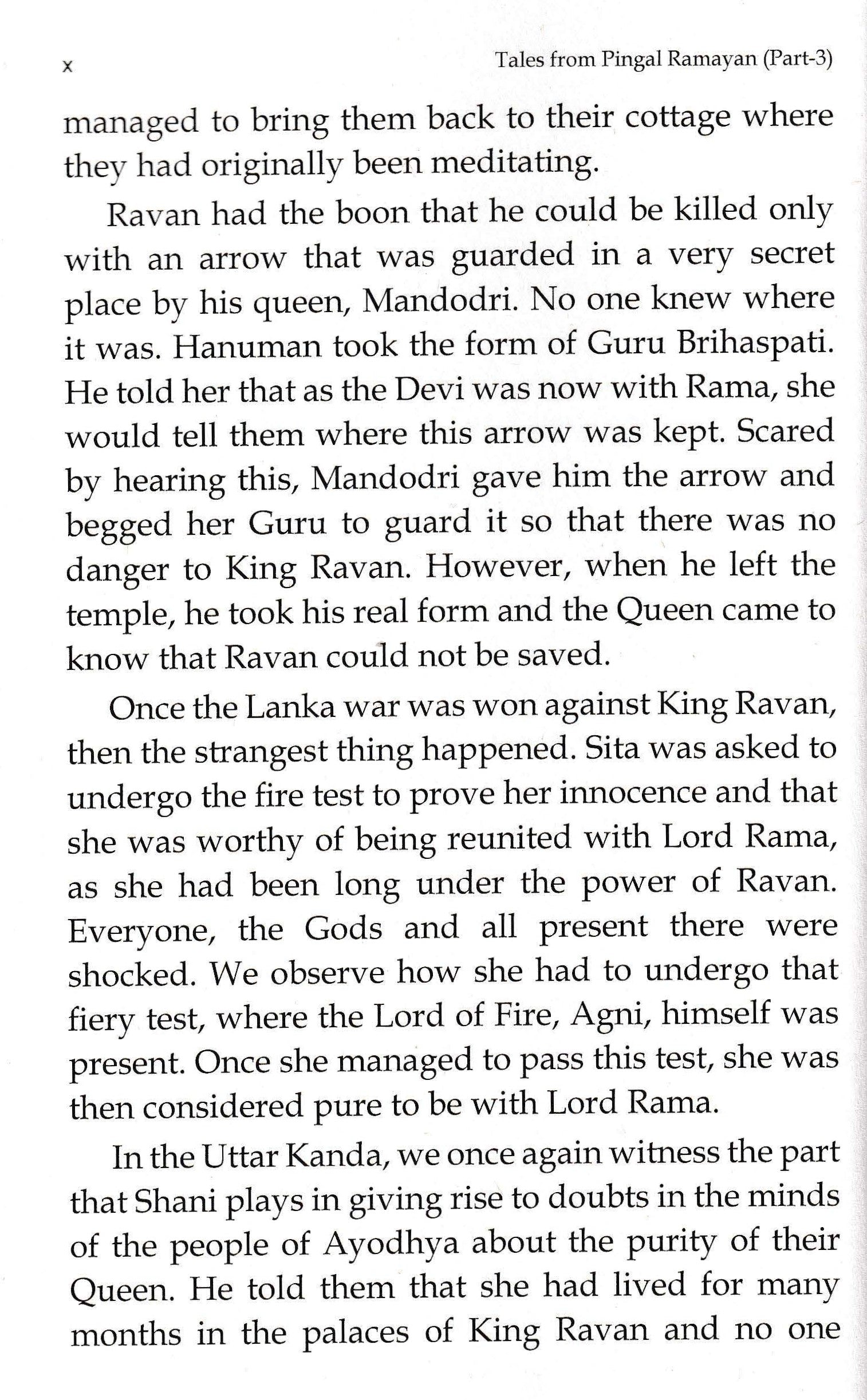 Tales From Pingal Ramayan Part - 3