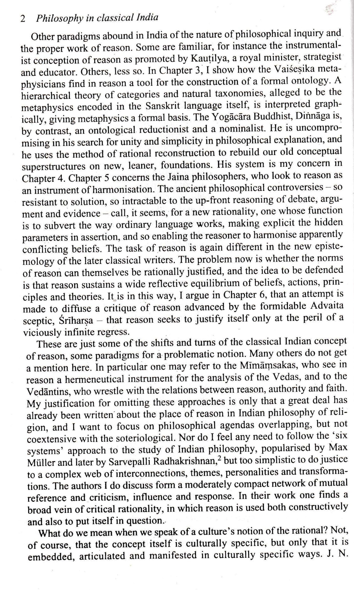 Philosophy In Classical India
