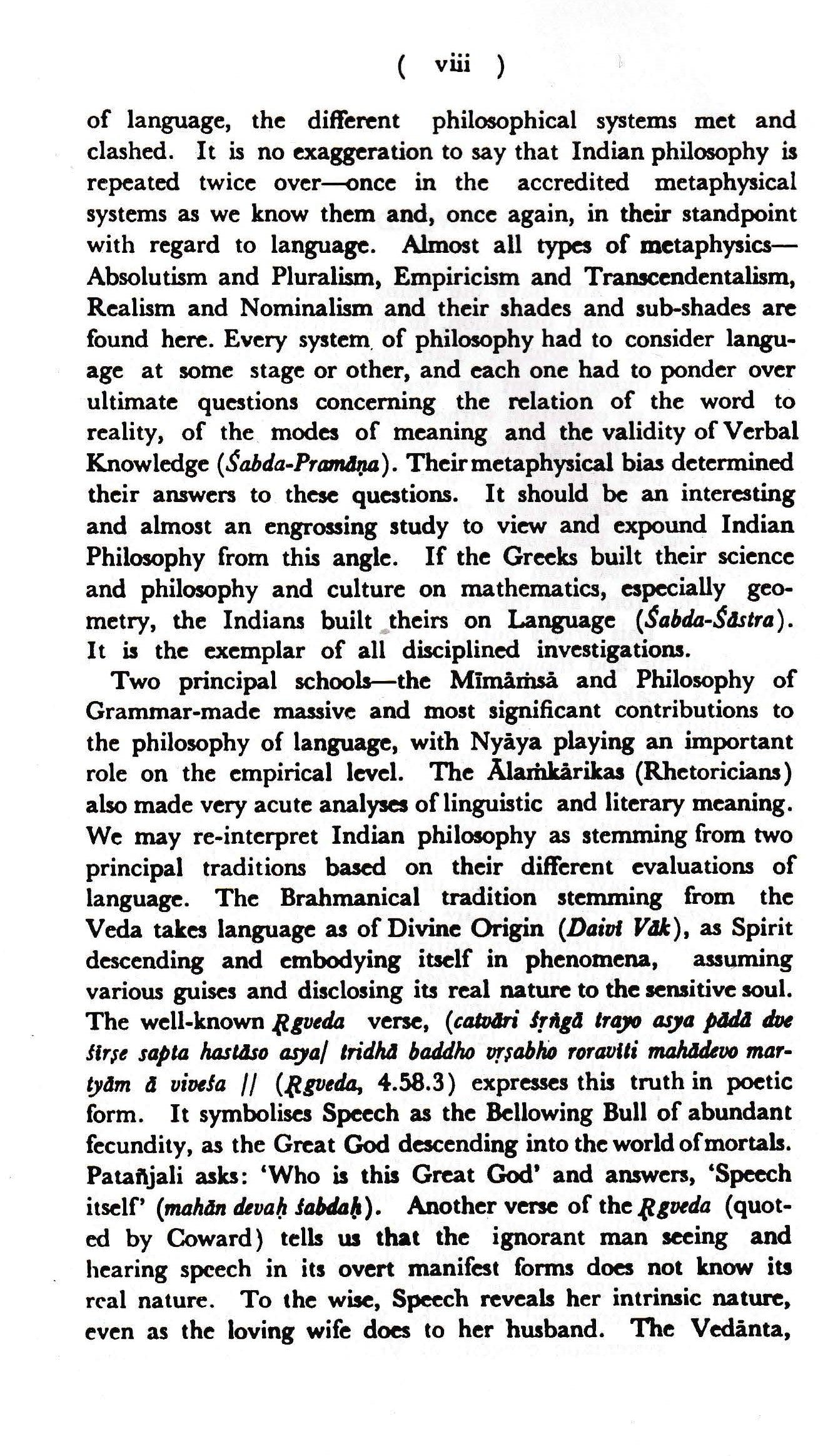 The Sphota Theory Of Language