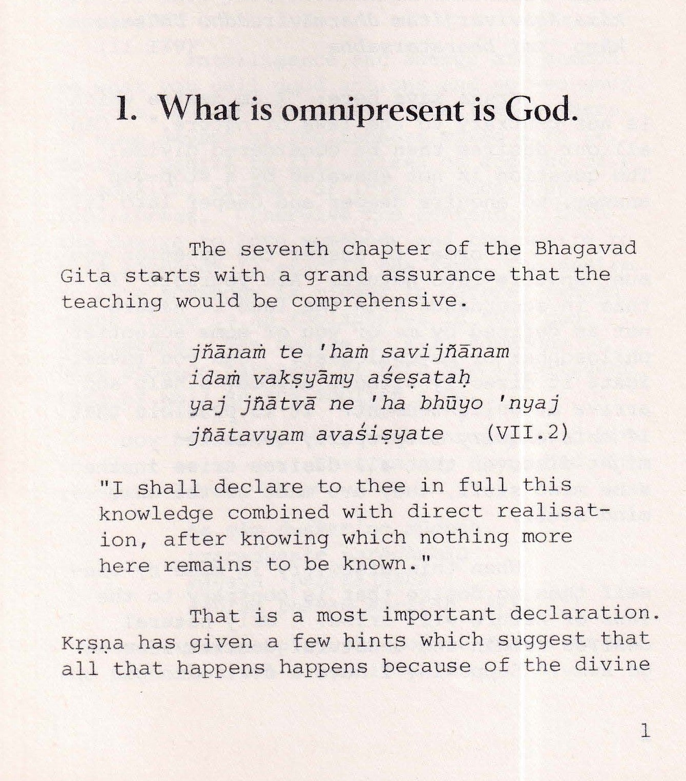 Life Without Confusion