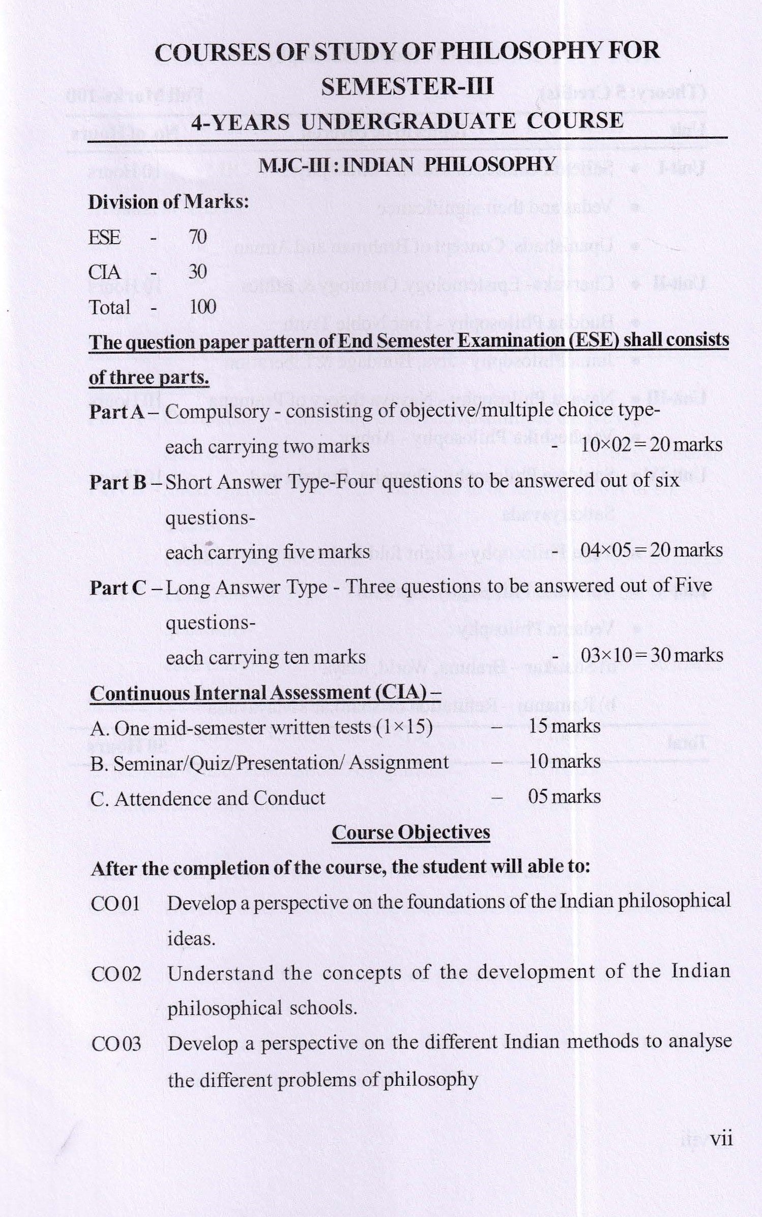 भारतीय दर्शन एवं भारतीय नीतिशास्त्र (Indian Philosophy and Indian Ethics)