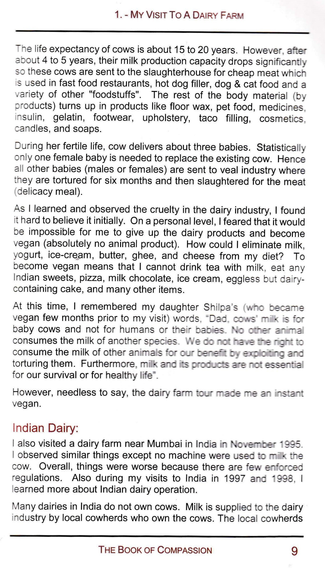 The book of compassion