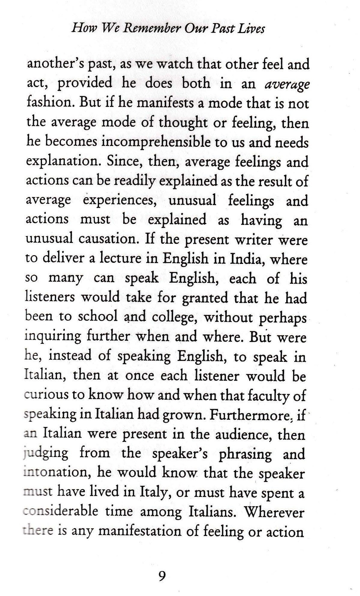 How We Remember Our Past Lives (2001)