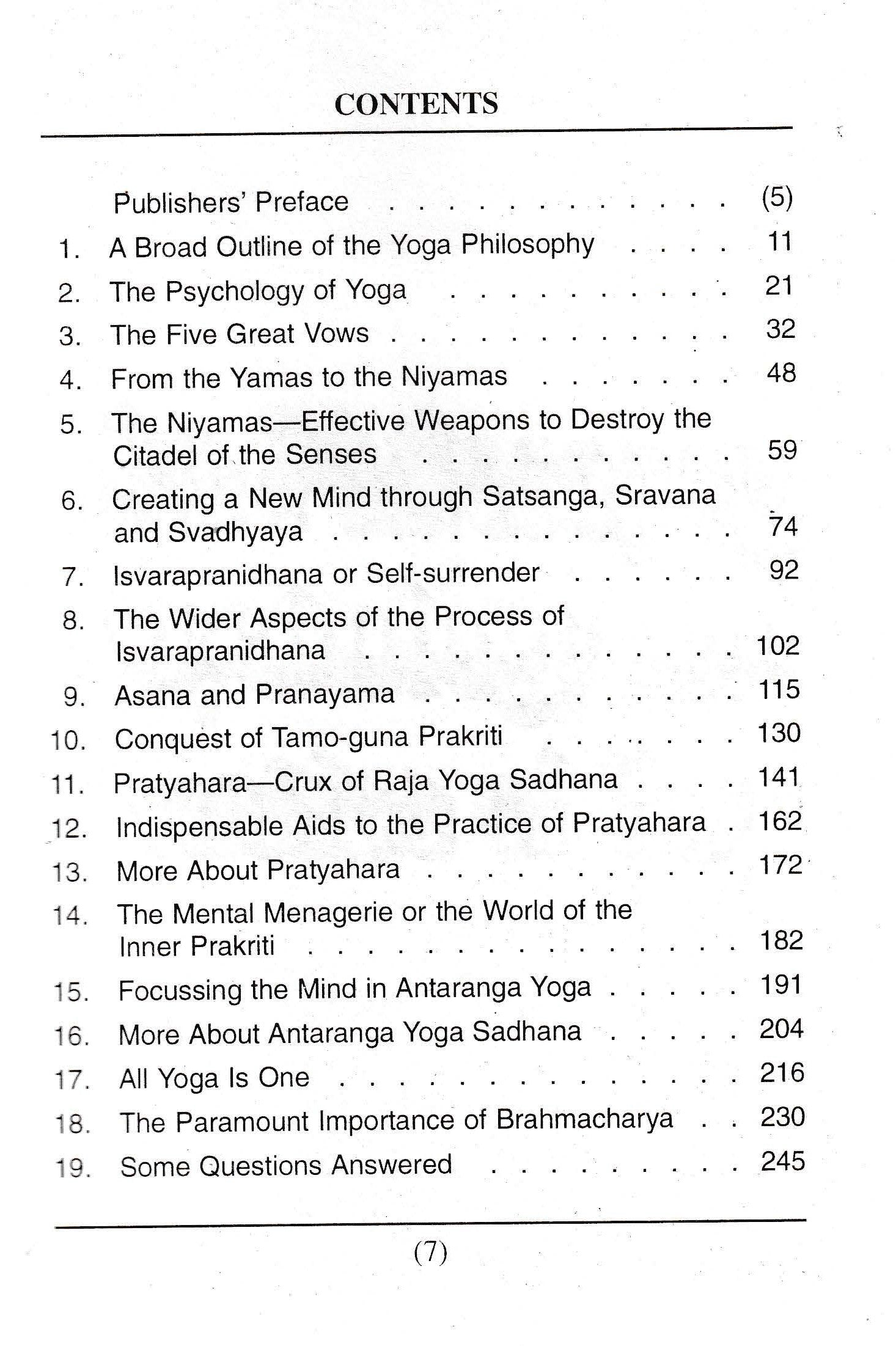 The Philosophy, Psychology and Practice of Yoga
