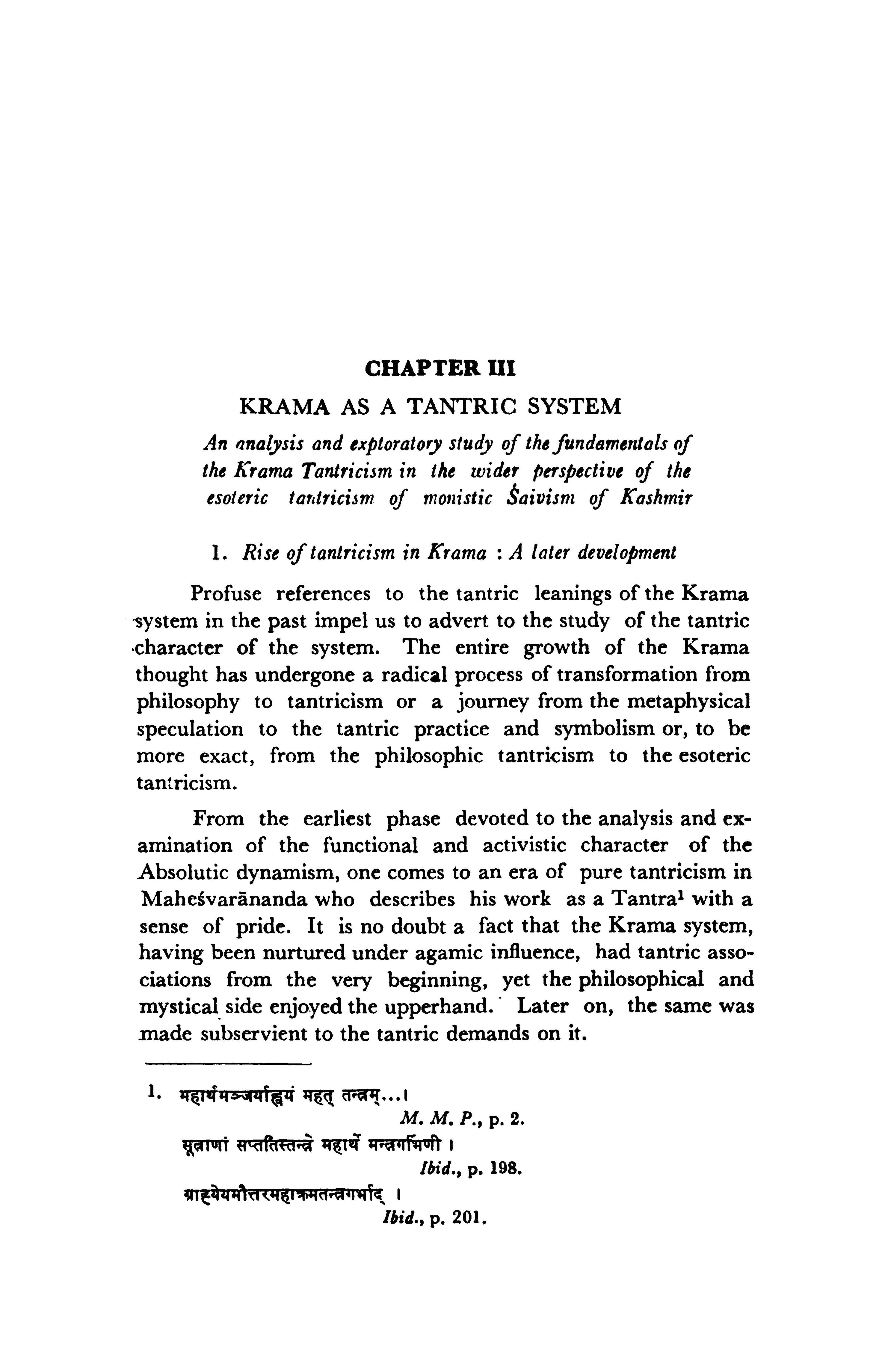 The Krama Tantricism of Kashmir (Volume 1) by Navjivan Rastogi