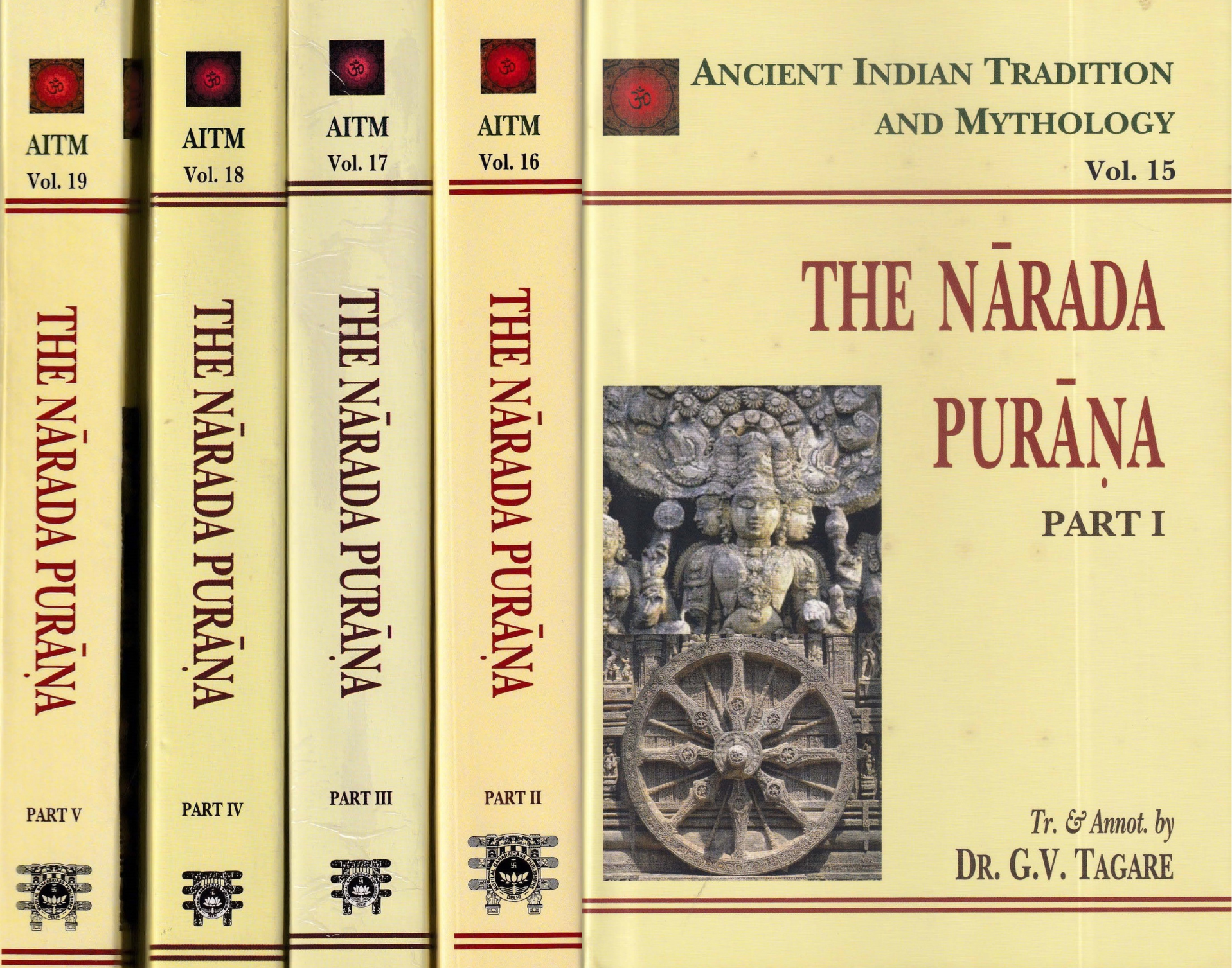 Narada Purana 5 Parts in Set (AITM Vol. 15 & 19)