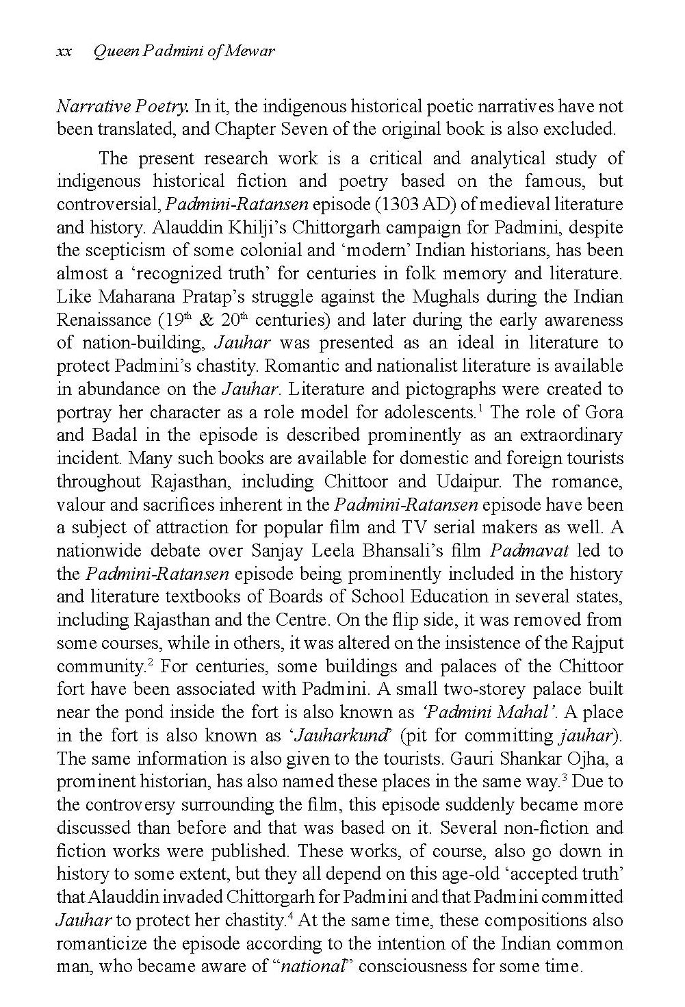 Queen Padmini Of Mewar