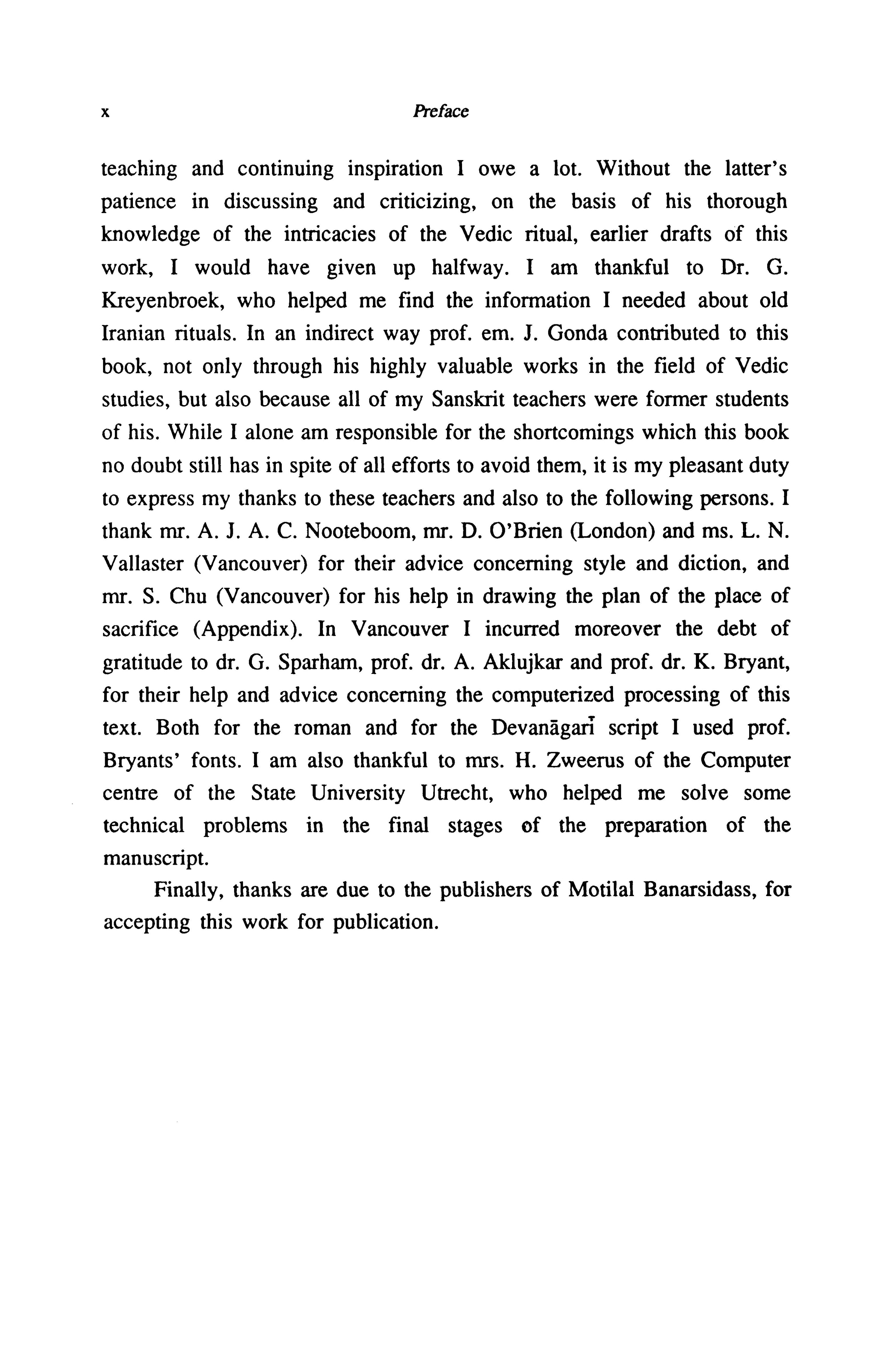 THE PRAVARGYA BRAHMANA OF THE TAITTIRIYA ARANYAKA