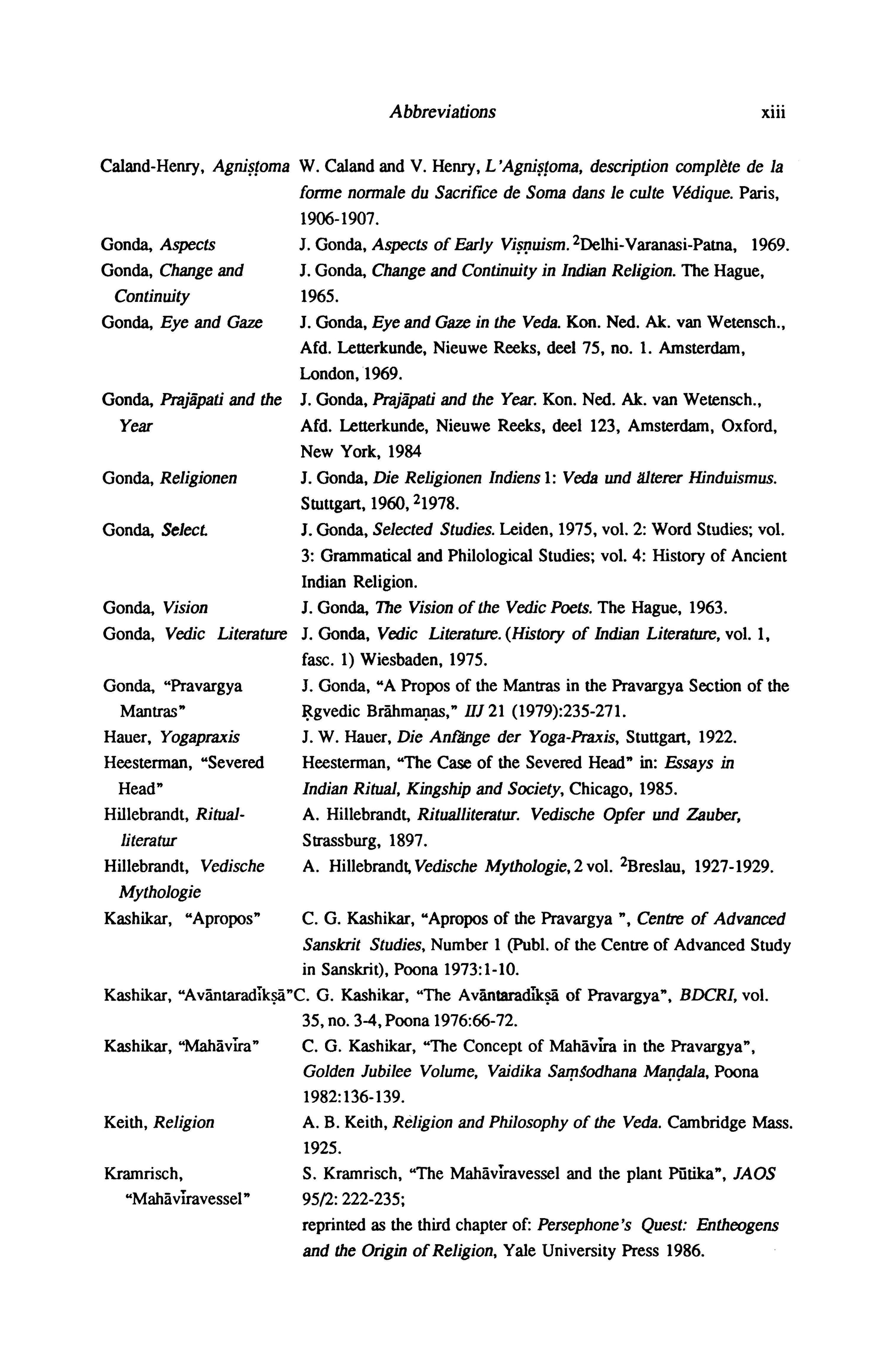 THE PRAVARGYA BRAHMANA OF THE TAITTIRIYA ARANYAKA