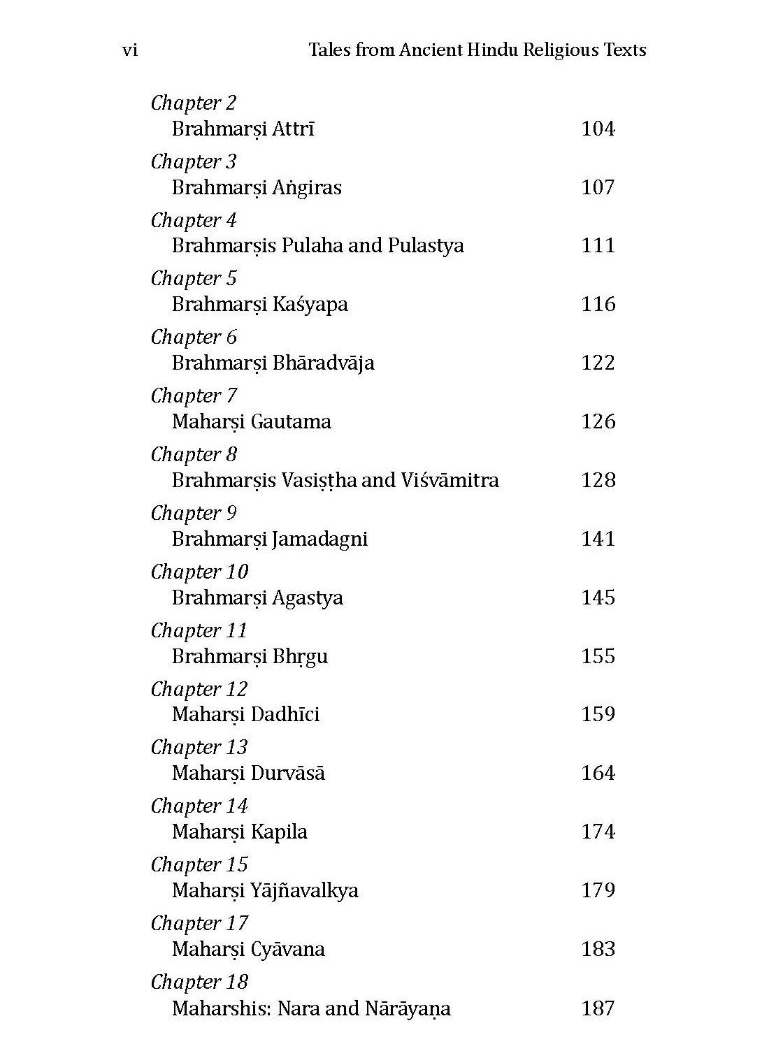 Tales From Ancient Hindu Religious Texts