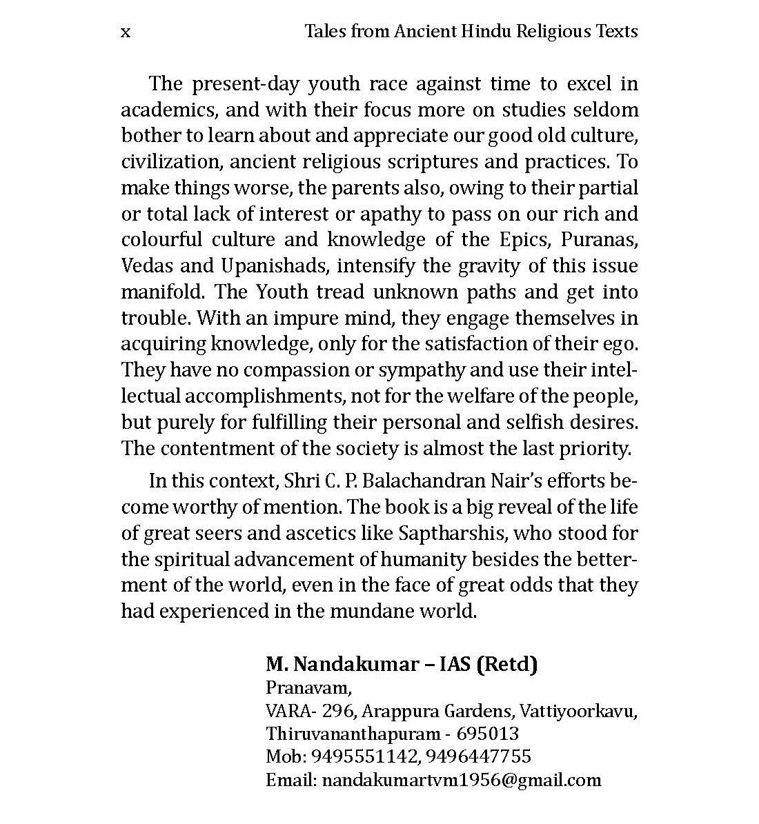 Tales From Ancient Hindu Religious Texts