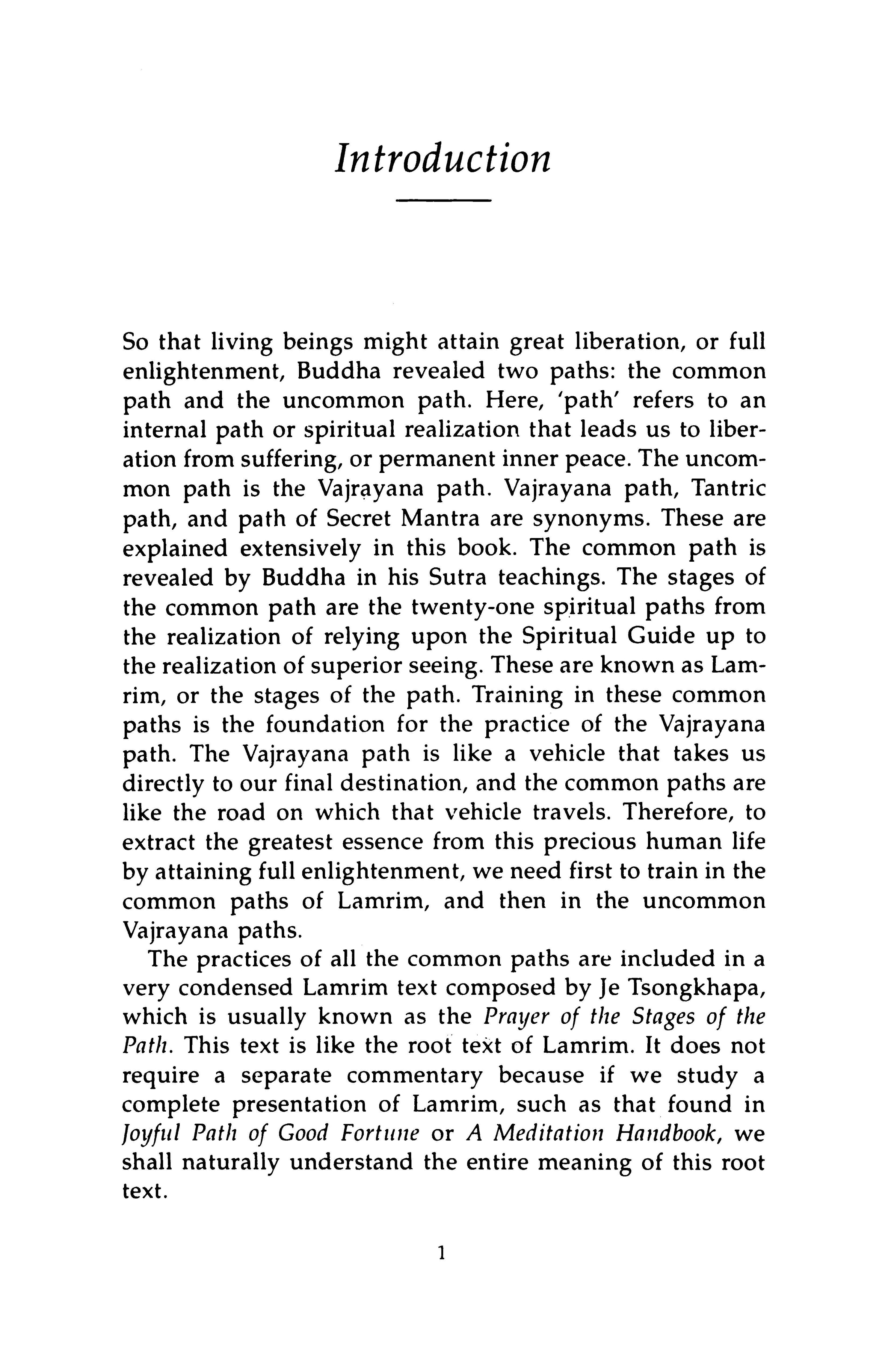 Tantric Grounds and Paths