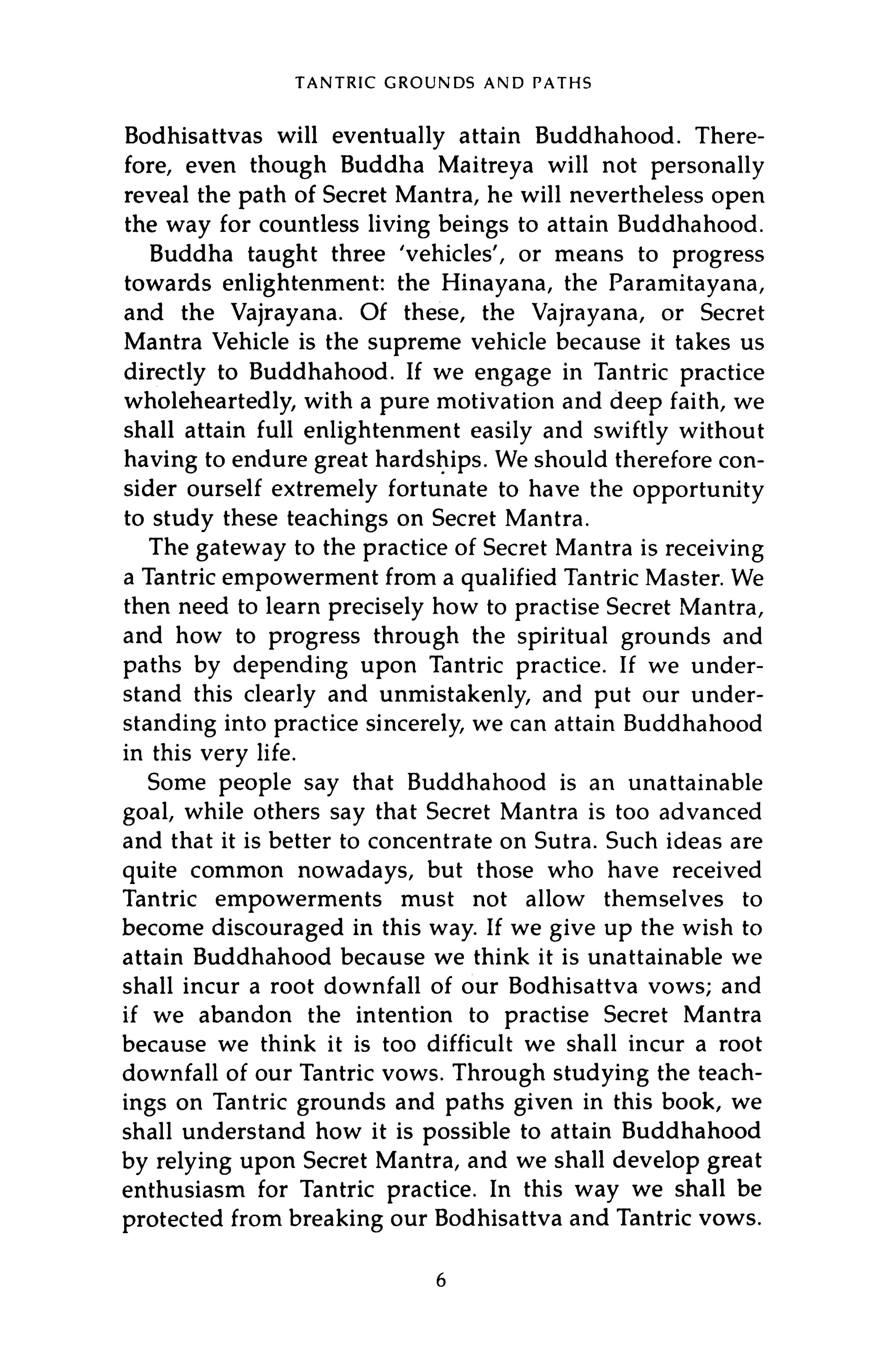 Tantric Grounds and Paths