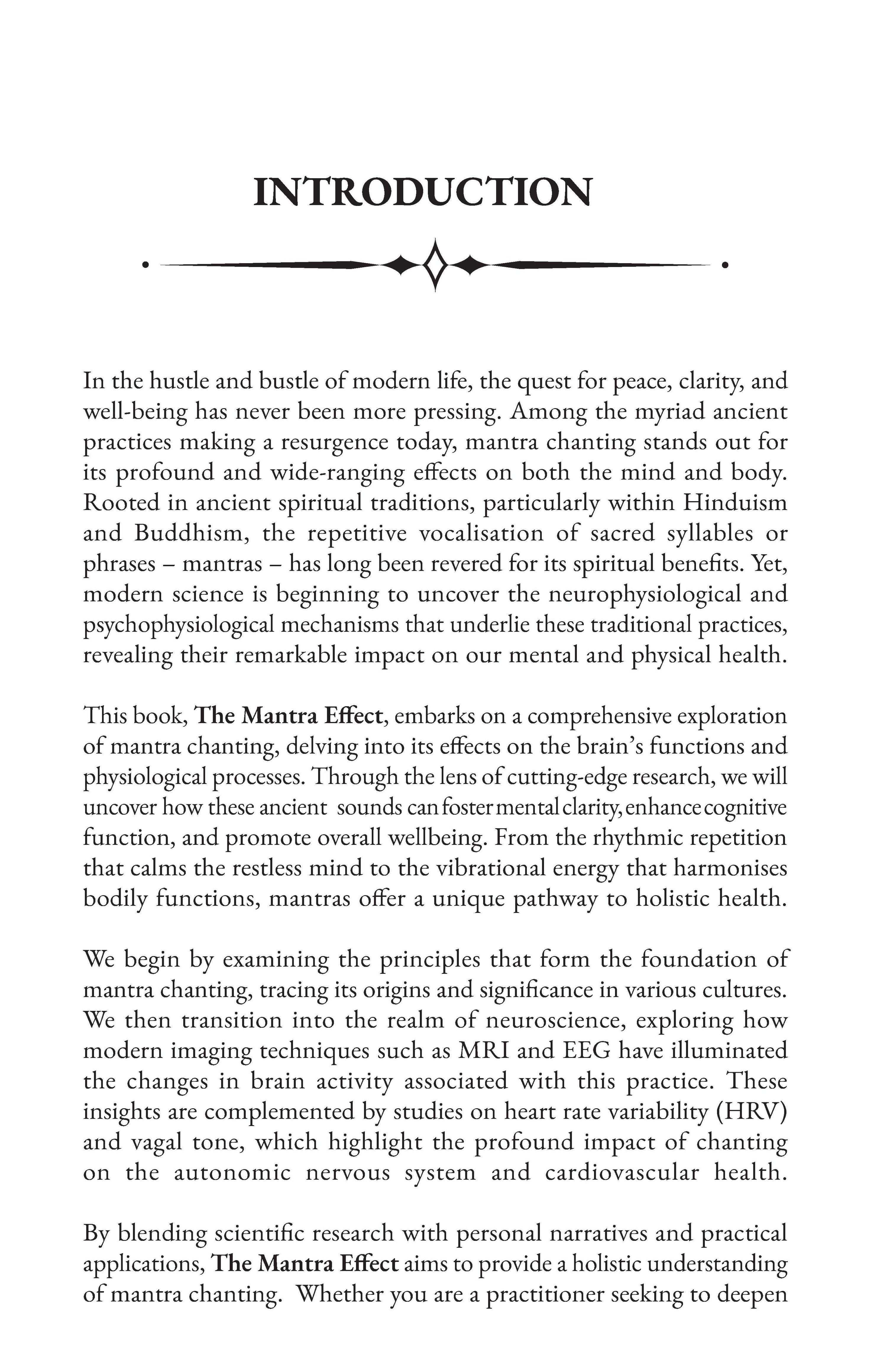 The Mantra Effect