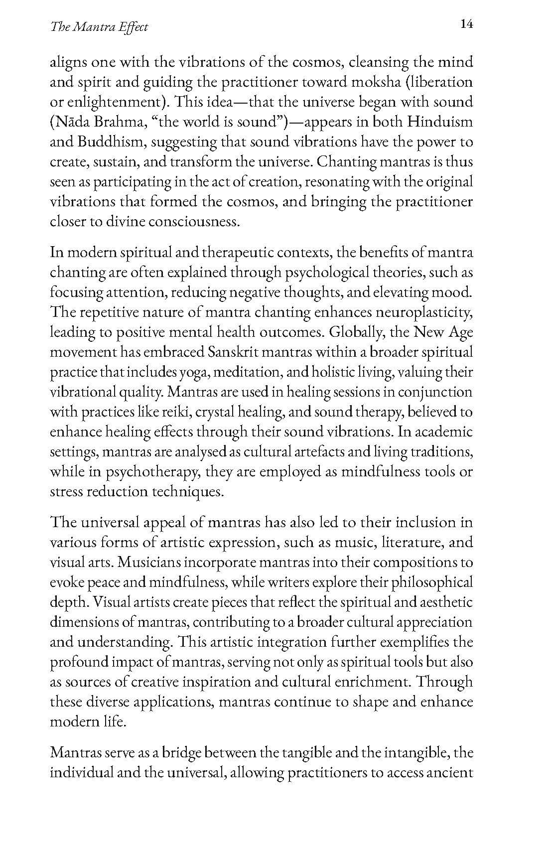 The Mantra Effect