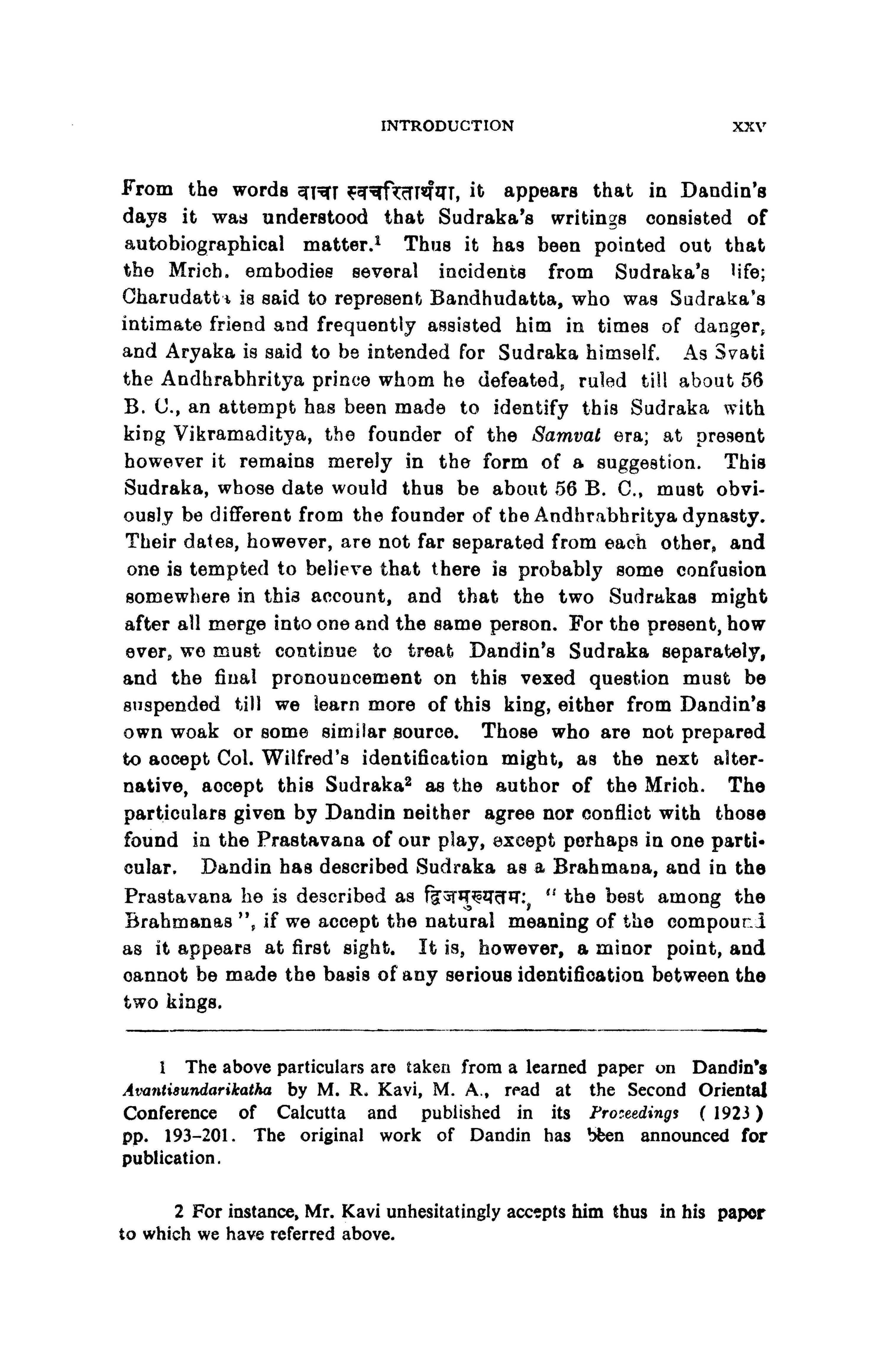 The Mrichchhakatika of Sudraka