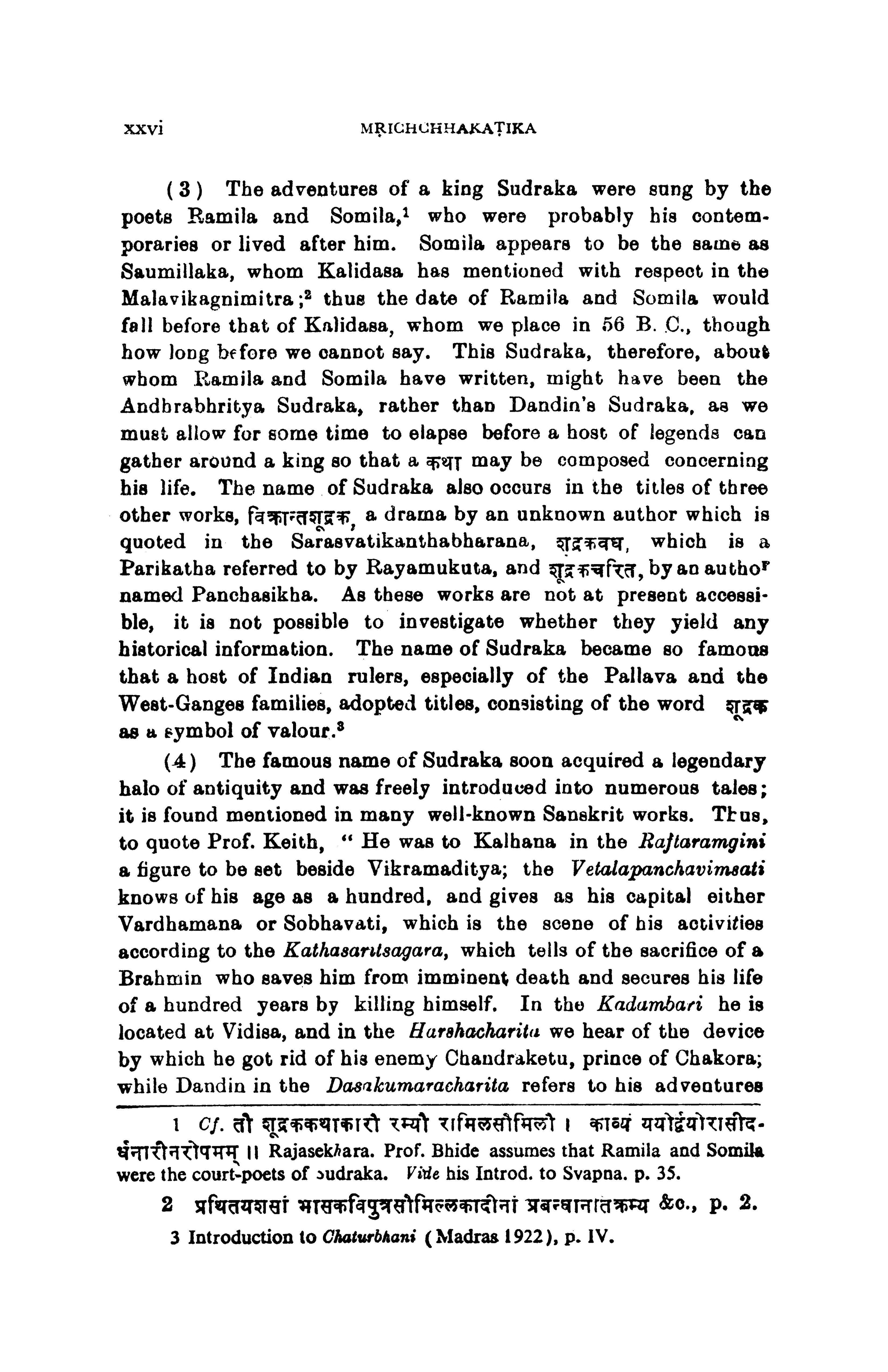 The Mrichchhakatika of Sudraka