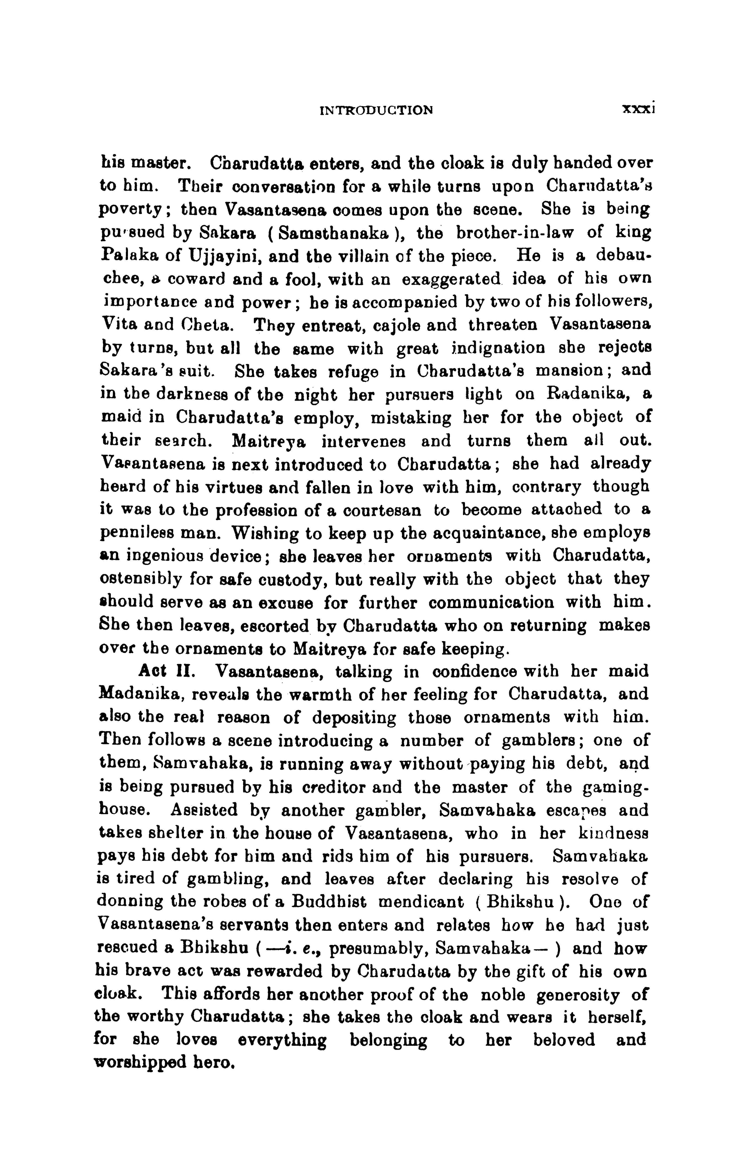 The Mrichchhakatika of Sudraka