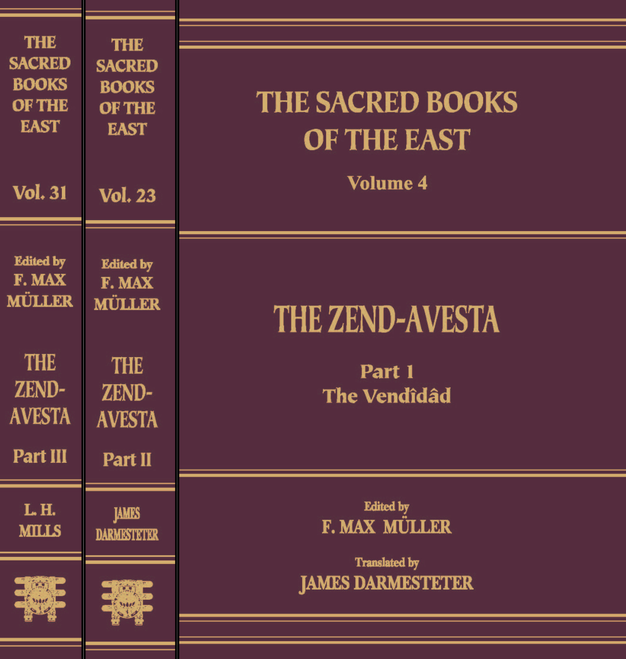The Zend-Avesta (3 Vol Set)