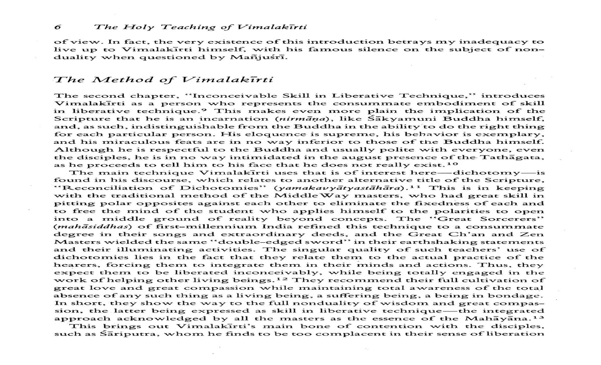 The Holy Teaching of Vimalakirti